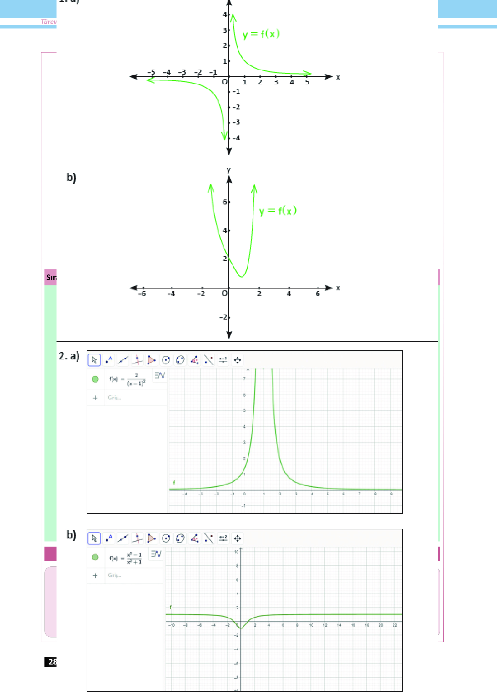 12. Sınıf Meb Yayınları Fen Lisesi Matematik Ders Kitabı Sayfa 286 Cevapları
