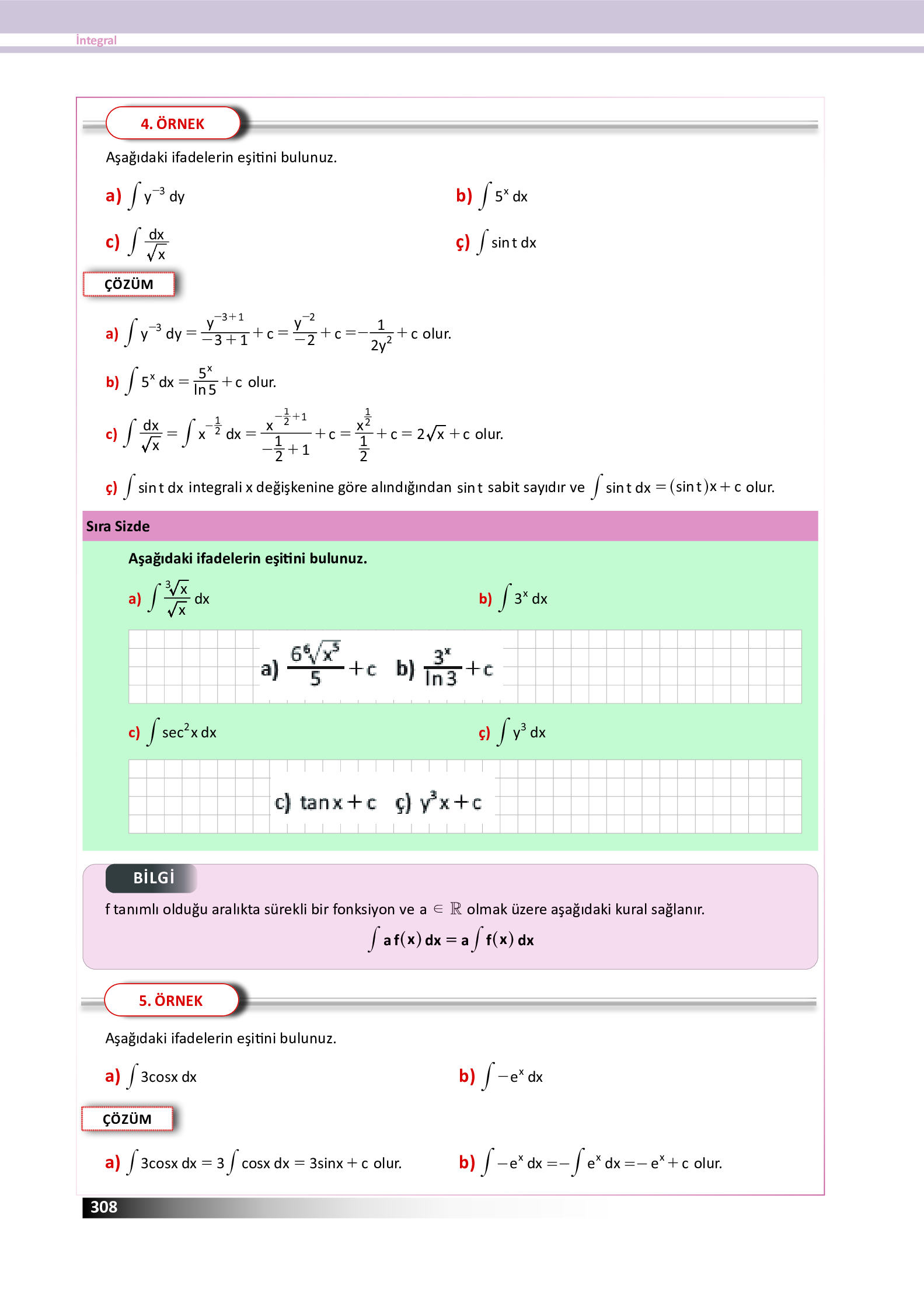 12. Sınıf Meb Yayınları Fen Lisesi Matematik Ders Kitabı Sayfa 308 Cevapları 12. Sınıf Meb Yayınları Fen Lisesi Matematik Ders Kitabı Sayfa 308 Cevapları