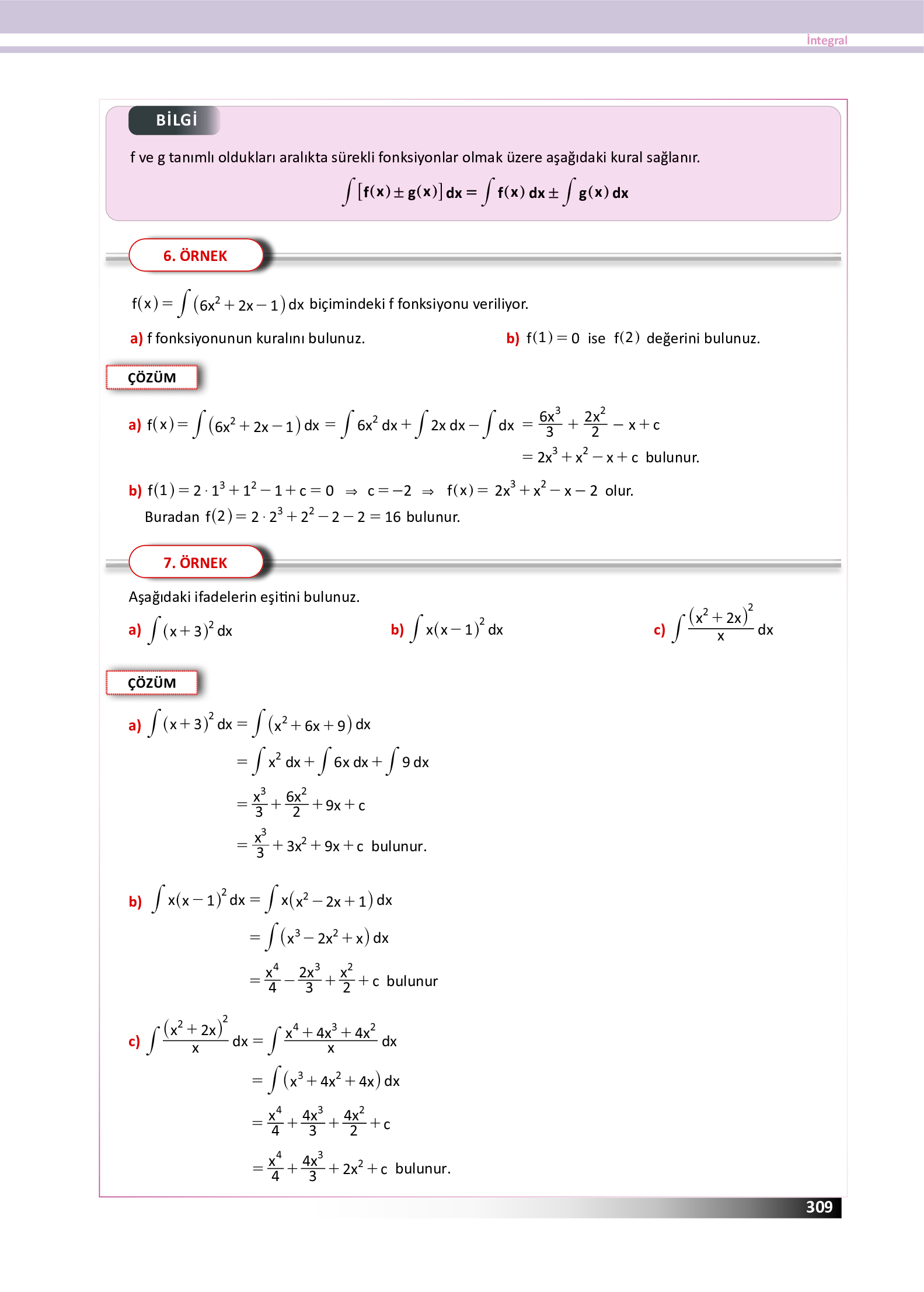12. Sınıf Meb Yayınları Fen Lisesi Matematik Ders Kitabı Sayfa 309 Cevapları 12. Sınıf Meb Yayınları Fen Lisesi Matematik Ders Kitabı Sayfa 309 Cevapları