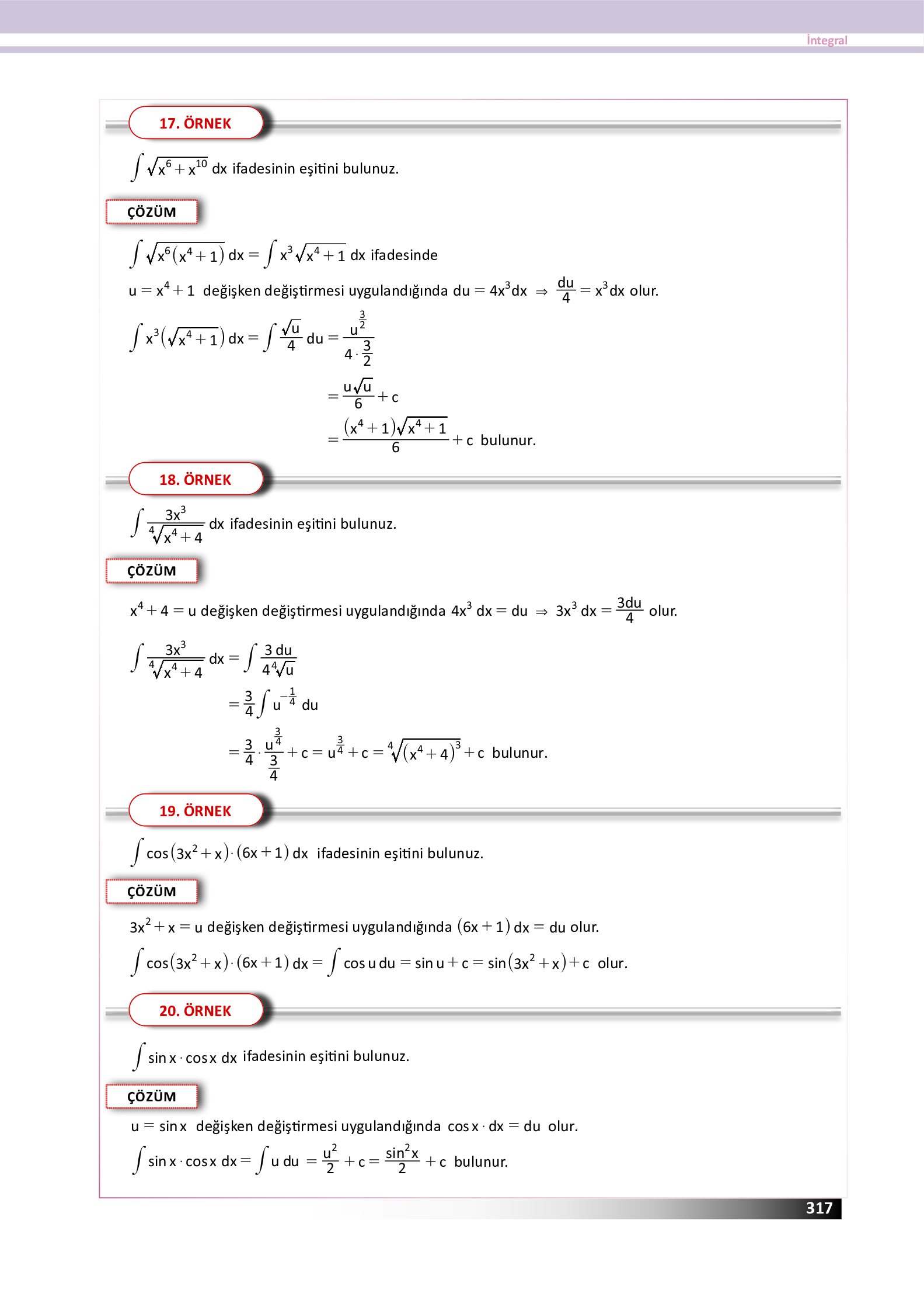 12. Sınıf Meb Yayınları Fen Lisesi Matematik Ders Kitabı Sayfa 317 Cevapları 12. Sınıf Meb Yayınları Fen Lisesi Matematik Ders Kitabı Sayfa 317 Cevapları