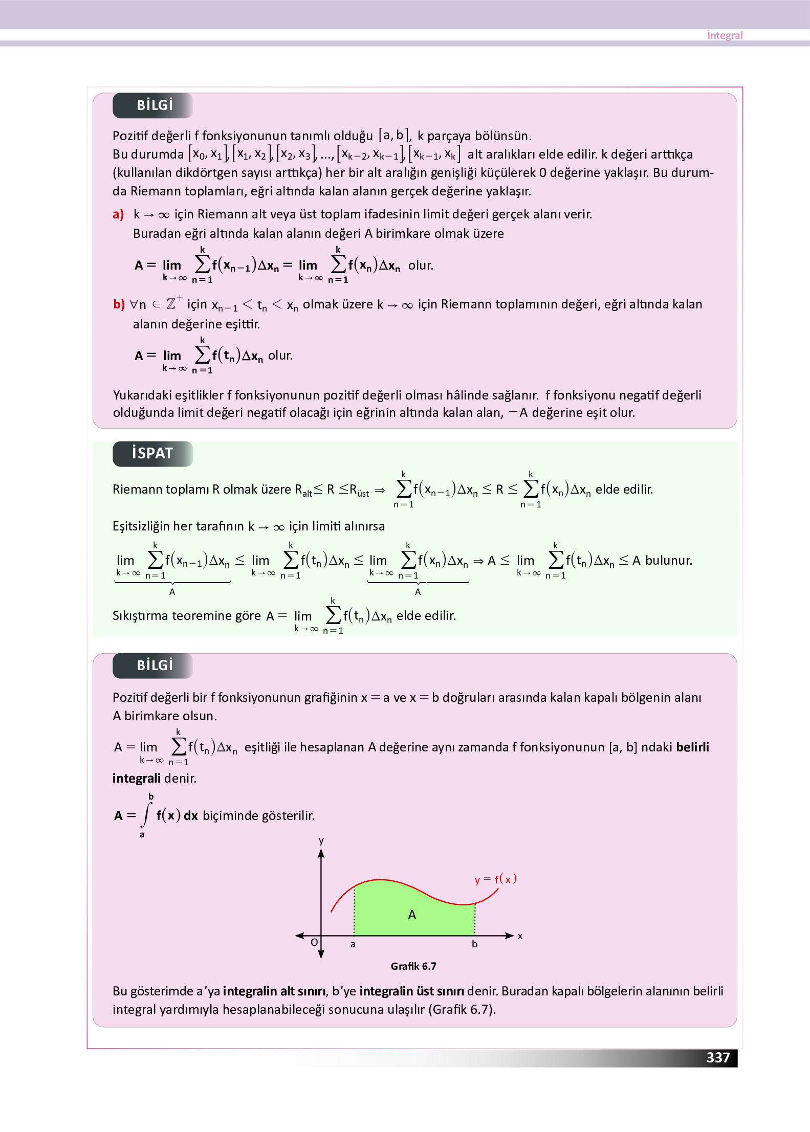 12. Sınıf Meb Yayınları Fen Lisesi Matematik Ders Kitabı Sayfa 337 Cevapları
