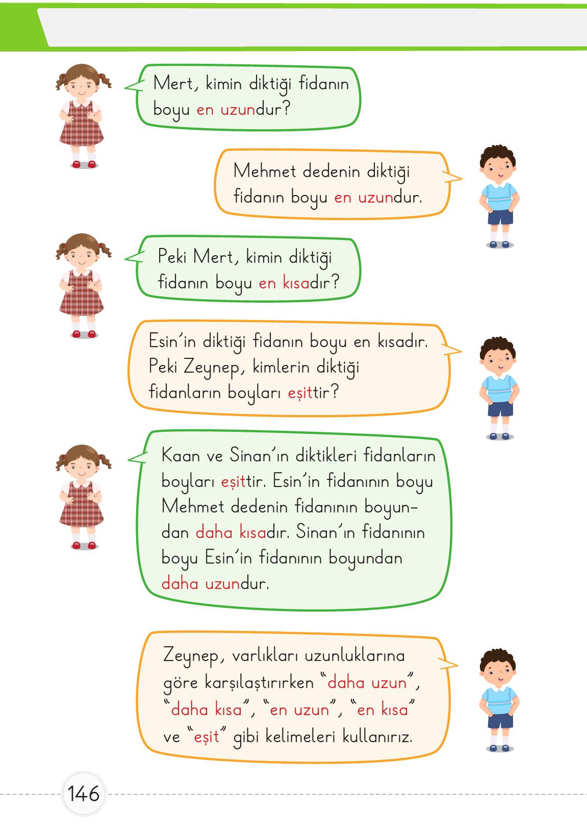 1. Sınıf Meb Yayınları Matematik Ders Kitabı 1. Kitap Sayfa 146 Cevapları 1. Sınıf Meb Yayınları Matematik Ders Kitabı 1. Kitap Sayfa 146 Cevapları