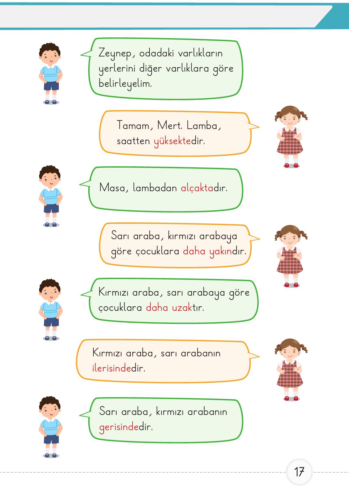 1. Sınıf Meb Yayınları Matematik Ders Kitabı 1. Kitap Sayfa 17 Cevapları 1. Sınıf Meb Yayınları Matematik Ders Kitabı 1. Kitap Sayfa 17 Cevapları