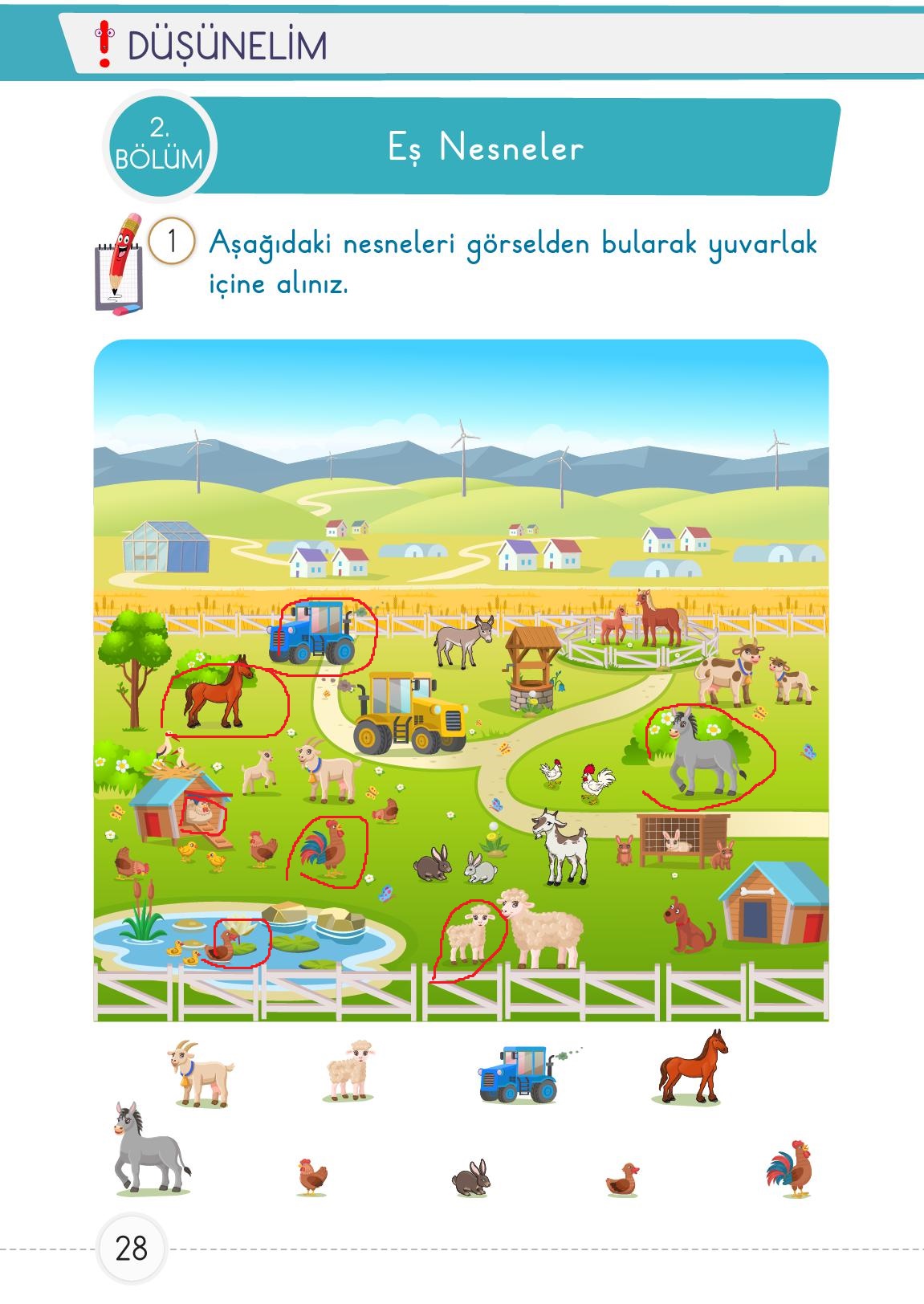 1. Sınıf Meb Yayınları Matematik Ders Kitabı 1. Kitap Sayfa 28 Cevapları 1. Sınıf Meb Yayınları Matematik Ders Kitabı 1. Kitap Sayfa 28 Cevapları