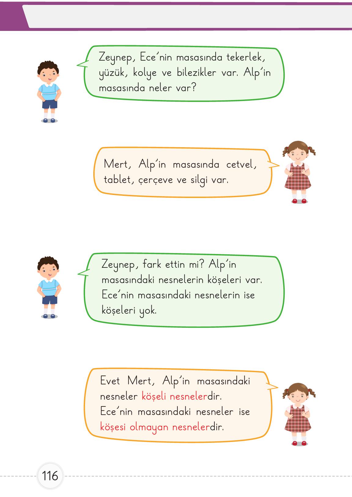 1. Sınıf Meb Yayınları Matematik Ders Kitabı 2. Kitap Sayfa 116 Cevapları 1. Sınıf Meb Yayınları Matematik Ders Kitabı 2. Kitap Sayfa 116 Cevapları