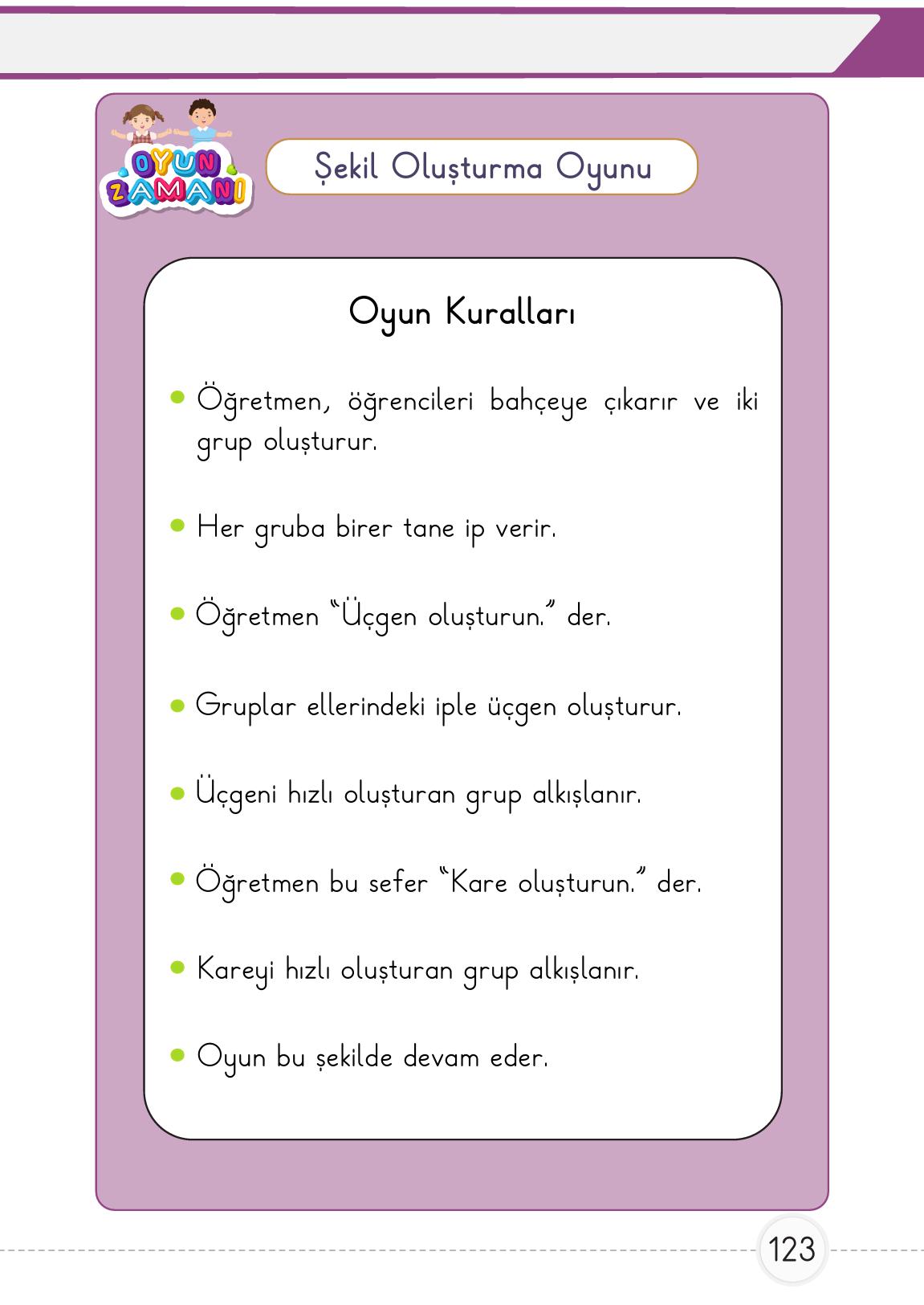 1. Sınıf Meb Yayınları Matematik Ders Kitabı 2. Kitap Sayfa 123 Cevapları