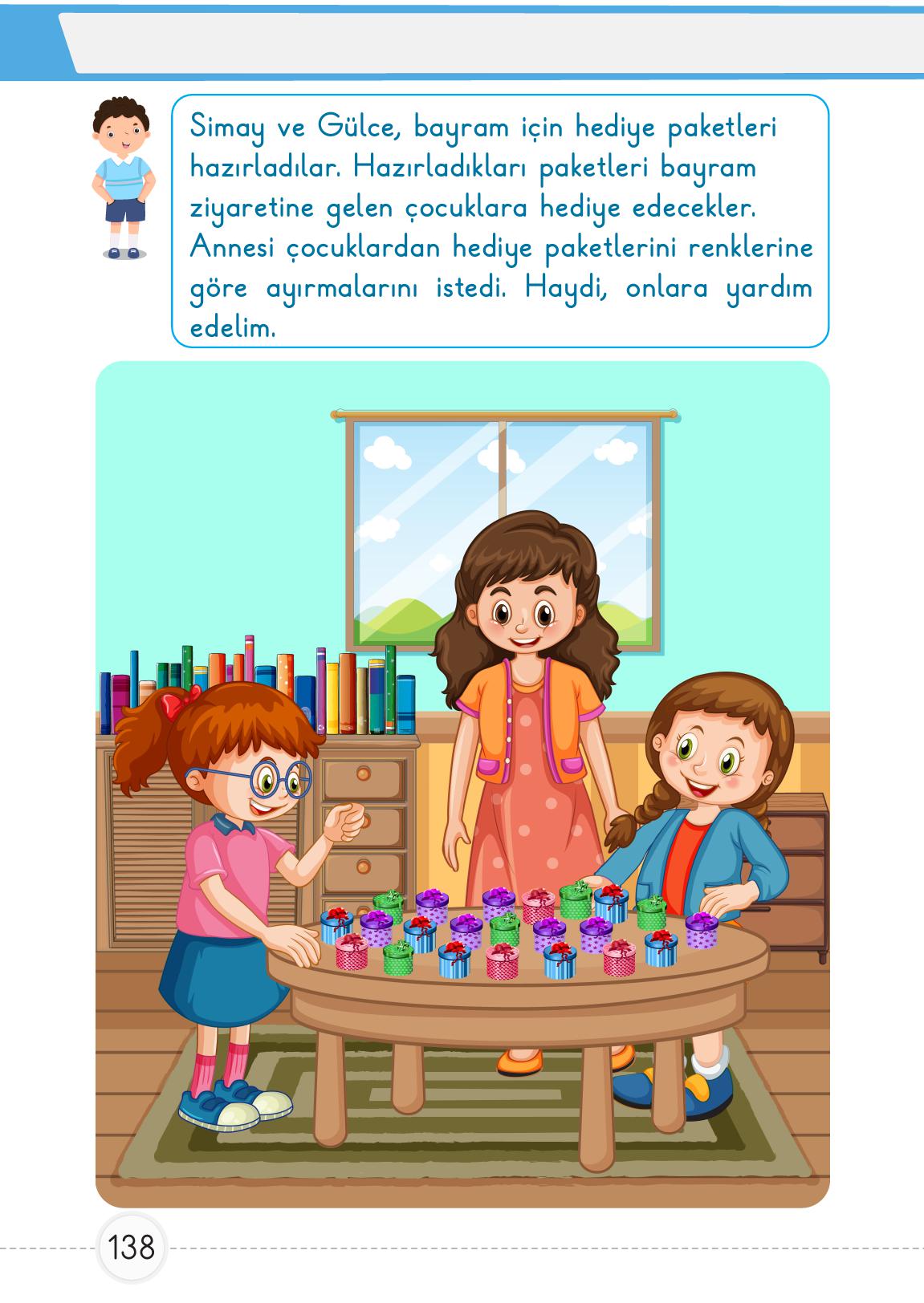 1. Sınıf Meb Yayınları Matematik Ders Kitabı 2. Kitap Sayfa 138 Cevapları 1. Sınıf Meb Yayınları Matematik Ders Kitabı 2. Kitap Sayfa 138 Cevapları