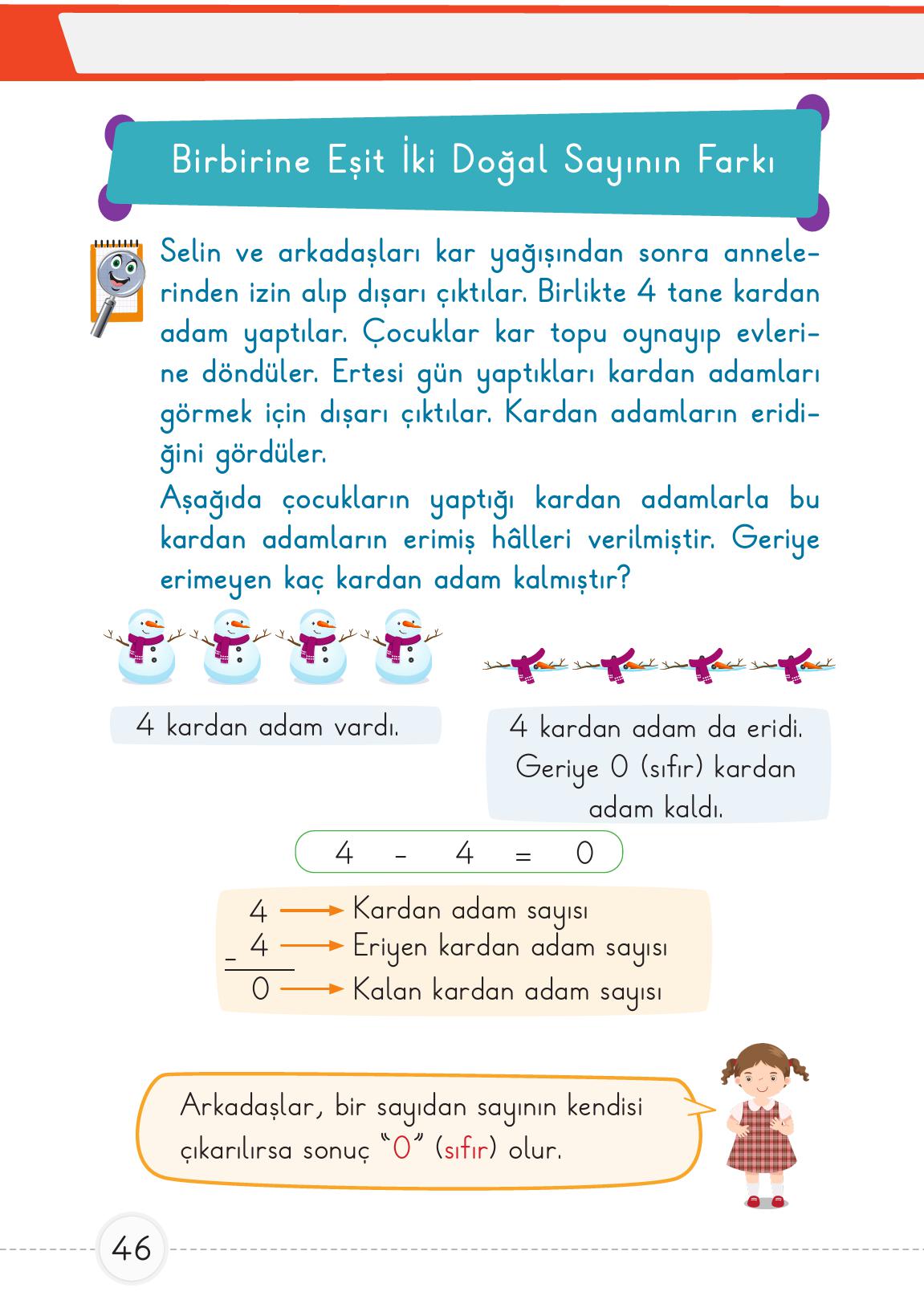 1. Sınıf Meb Yayınları Matematik Ders Kitabı 2. Kitap Sayfa 46 Cevapları