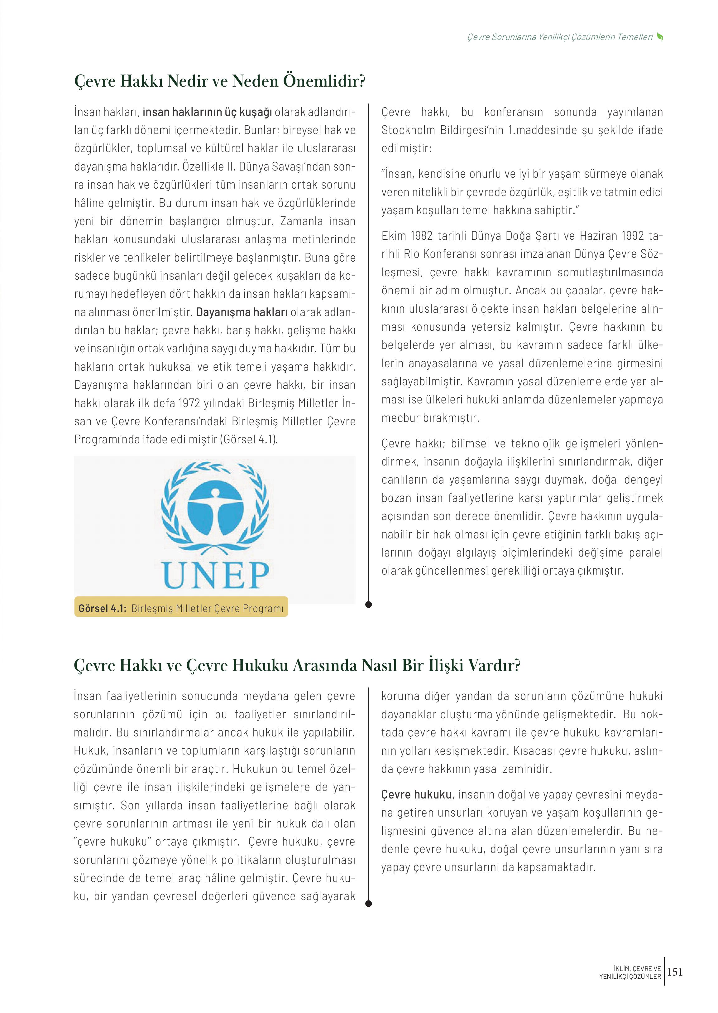 10-11-12. Sınıf Meb Yayınları İklim Çevre Ve Yenilikçi Çözümler Ders Kitabı Sayfa 151 Cevapları 10-11-12. Sınıf Meb Yayınları İklim Çevre Ve Yenilikçi Çözümler Ders Kitabı Sayfa 151 Cevapları