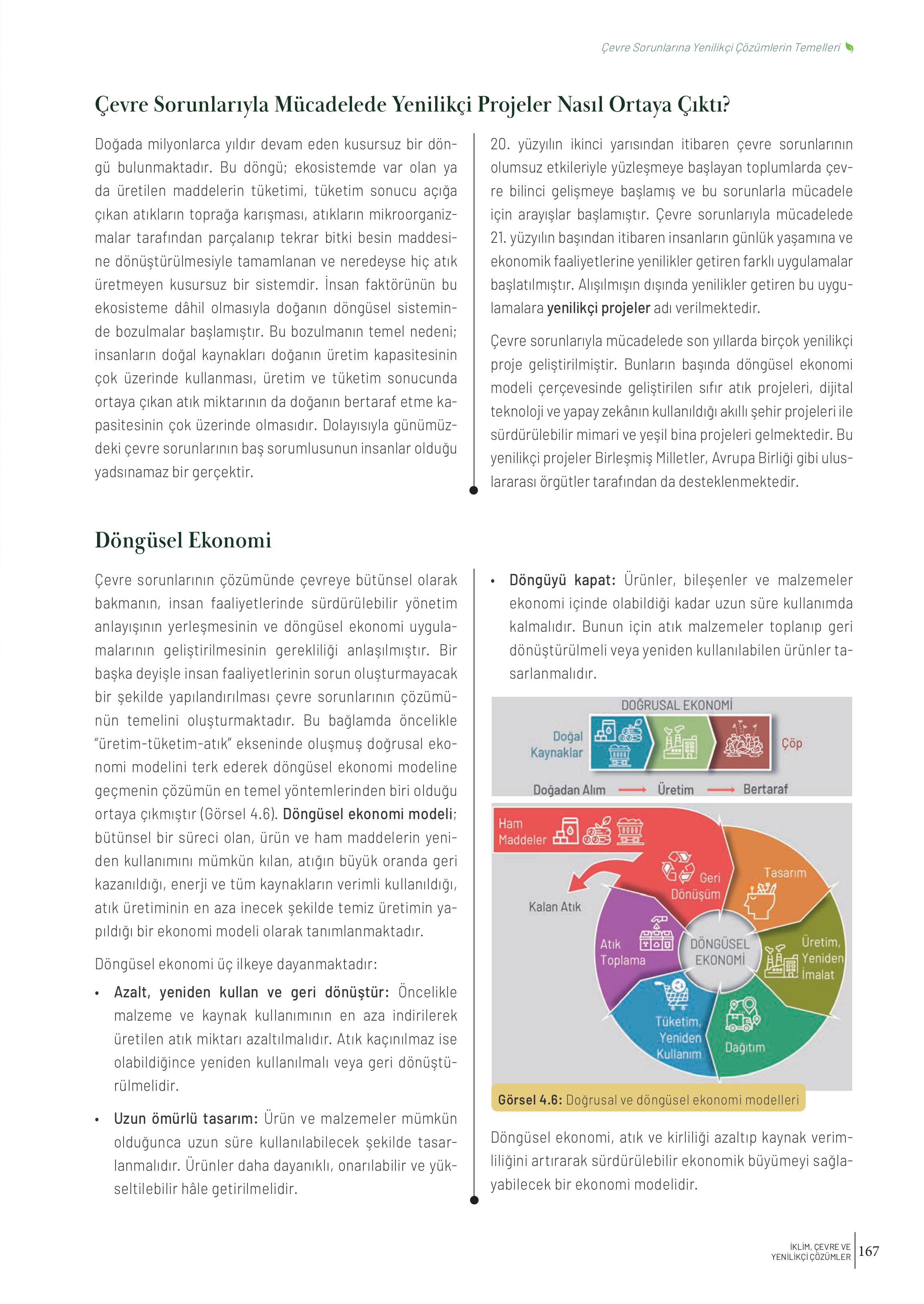 10-11-12. Sınıf Meb Yayınları İklim Çevre Ve Yenilikçi Çözümler Ders Kitabı Sayfa 167 Cevapları 10-11-12. Sınıf Meb Yayınları İklim Çevre Ve Yenilikçi Çözümler Ders Kitabı Sayfa 167 Cevapları