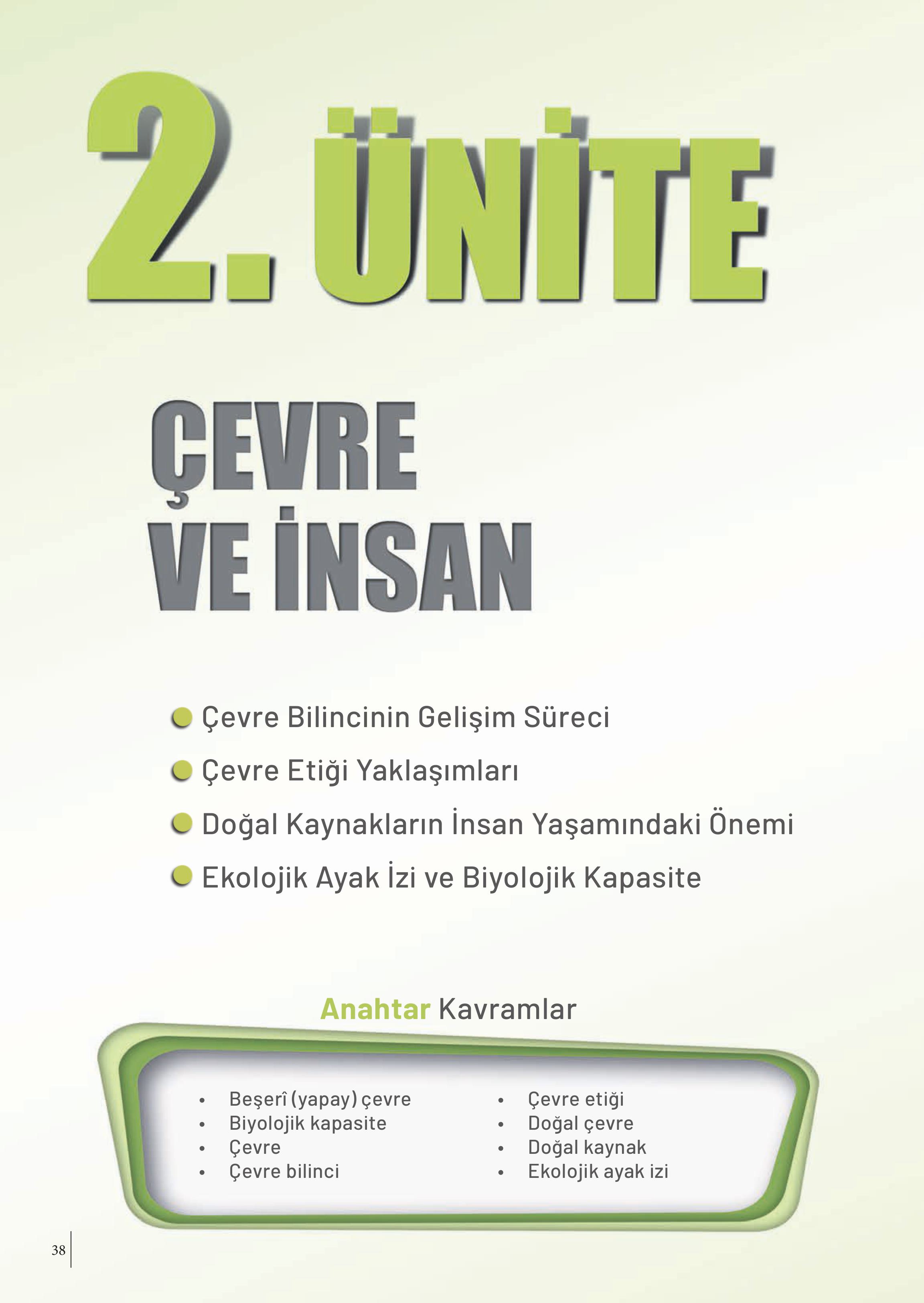 10-11-12. Sınıf Meb Yayınları İklim Çevre Ve Yenilikçi Çözümler Ders Kitabı Sayfa 38 Cevapları 10-11-12. Sınıf Meb Yayınları İklim Çevre Ve Yenilikçi Çözümler Ders Kitabı Sayfa 38 Cevapları