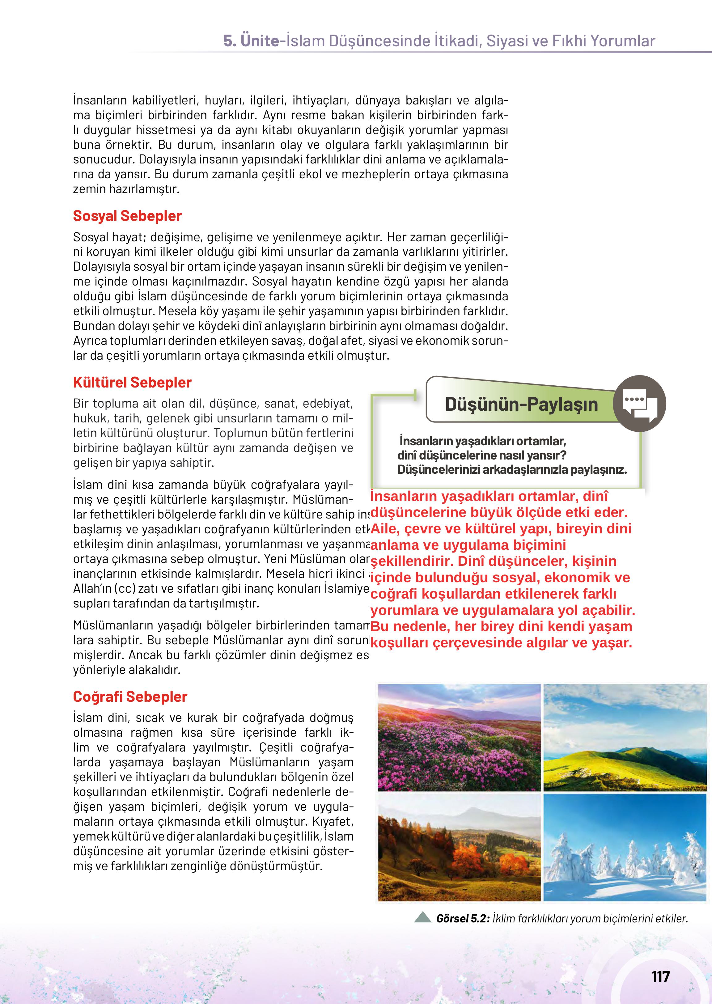 10. Sınıf Meb Yayınları Din Kültürü Ve Ahlak Bilgisi Ders Kitabı Sayfa 117 Cevapları 10. Sınıf Meb Yayınları Din Kültürü Ve Ahlak Bilgisi Ders Kitabı Sayfa 117 Cevapları