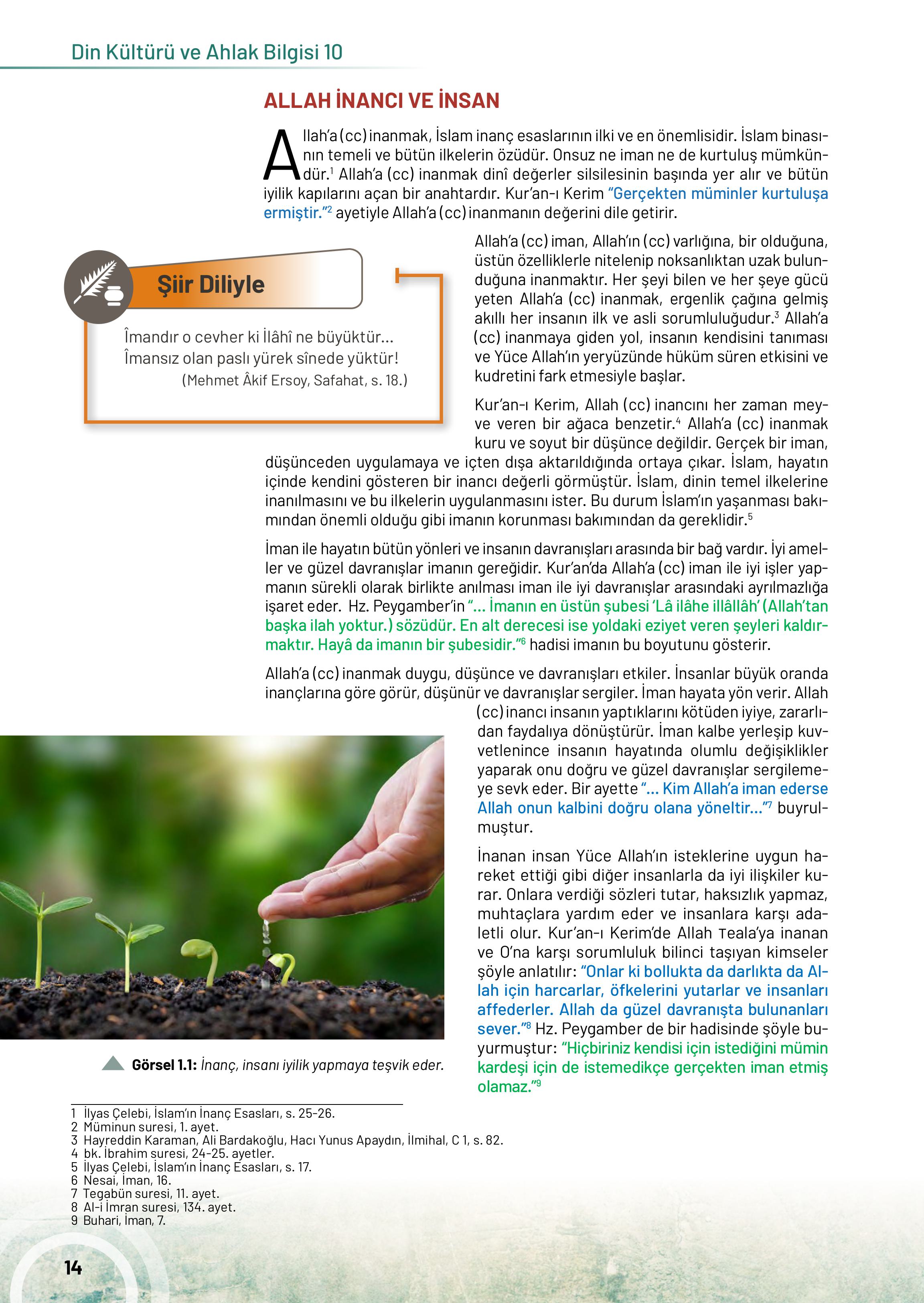 10. Sınıf Meb Yayınları Din Kültürü Ve Ahlak Bilgisi Ders Kitabı Sayfa 14 Cevapları 10. Sınıf Meb Yayınları Din Kültürü Ve Ahlak Bilgisi Ders Kitabı Sayfa 14 Cevapları