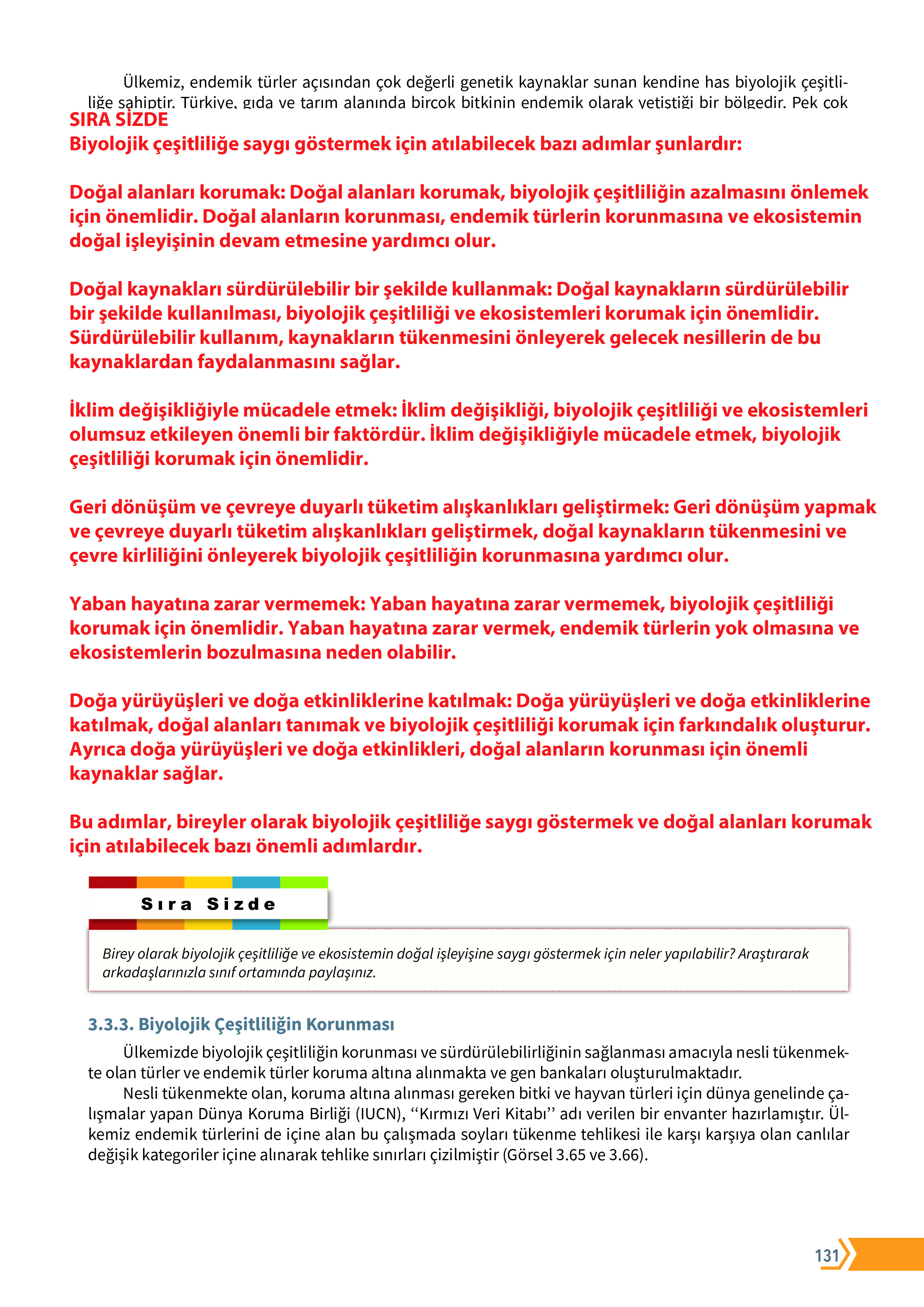 10. Sınıf Meb Yayınları Fen Lisesi Biyoloji Ders Kitabı Sayfa 131 Cevapları 10. Sınıf Meb Yayınları Fen Lisesi Biyoloji Ders Kitabı Sayfa 131 Cevapları