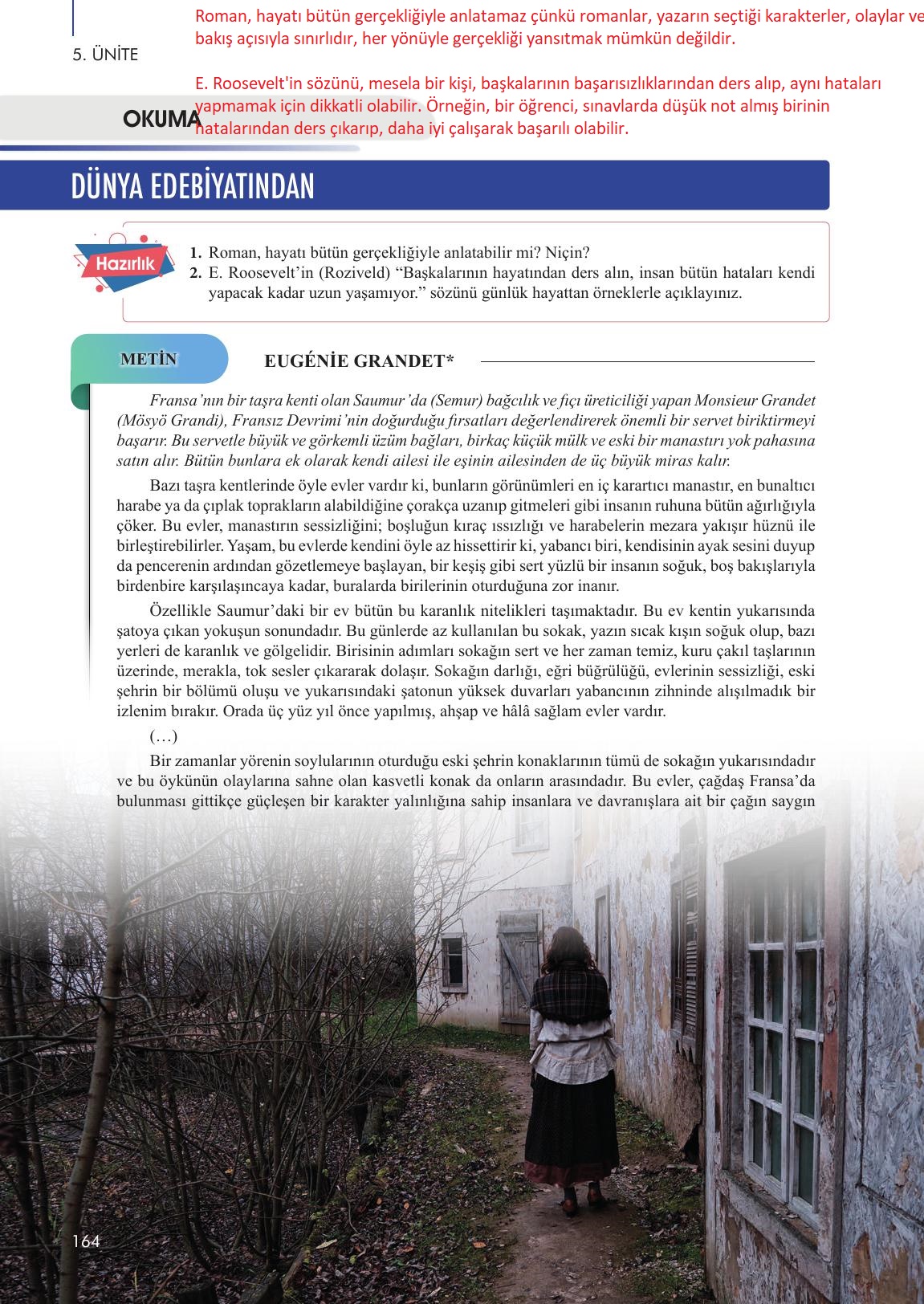 10. Sınıf Meb Yayınları Türk Dili Ve Edebiyatı Ders Kitabı Sayfa 164 Cevapları 10. Sınıf Meb Yayınları Türk Dili Ve Edebiyatı Ders Kitabı Sayfa 164 Cevapları