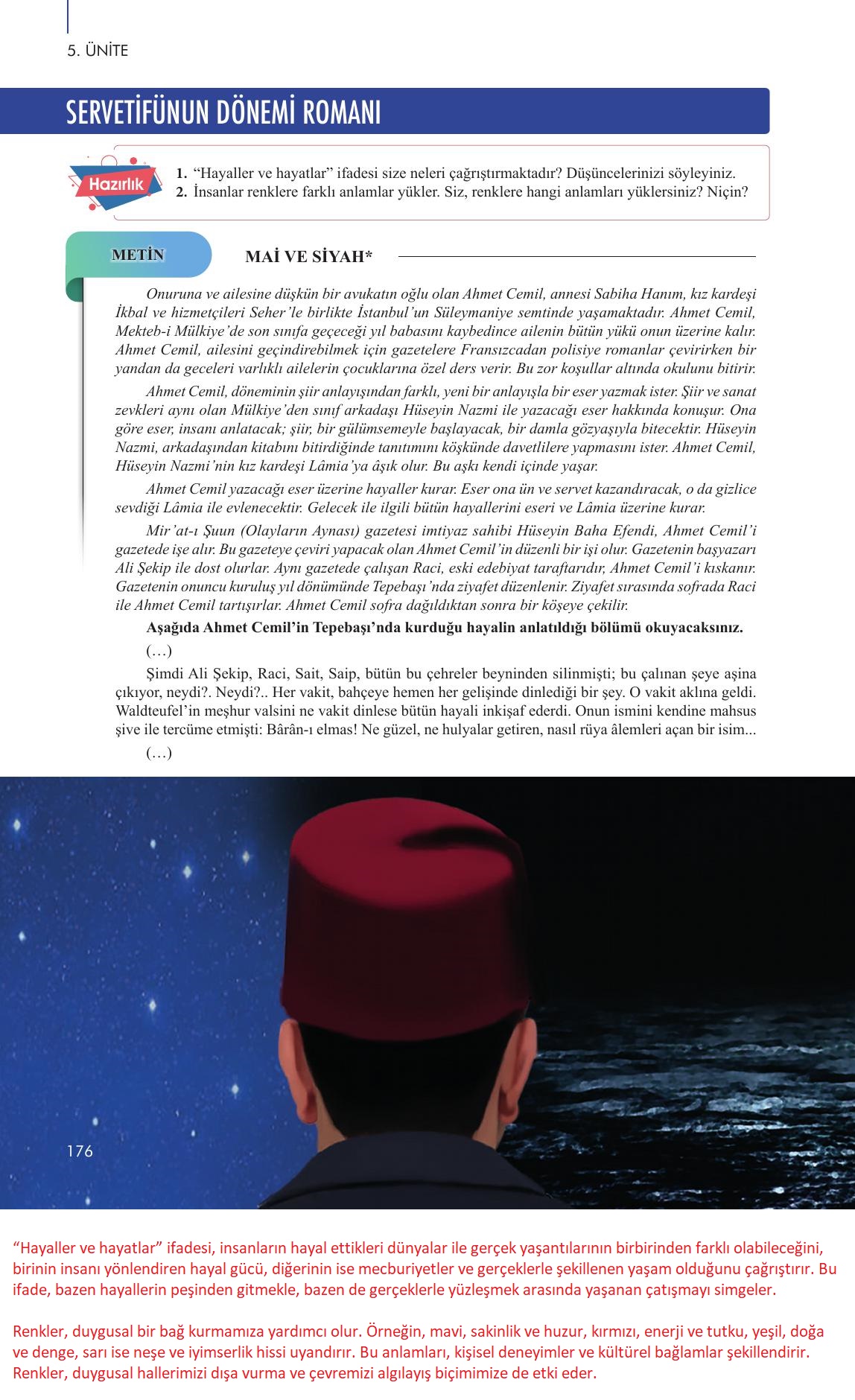 10. Sınıf Meb Yayınları Türk Dili Ve Edebiyatı Ders Kitabı Sayfa 176 Cevapları 10. Sınıf Meb Yayınları Türk Dili Ve Edebiyatı Ders Kitabı Sayfa 176 Cevapları