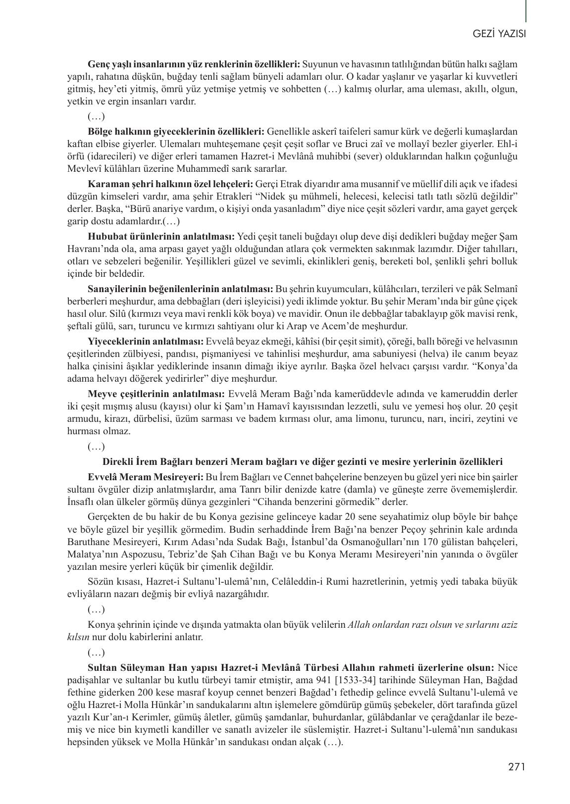 10. Sınıf Meb Yayınları Türk Dili Ve Edebiyatı Ders Kitabı Sayfa 271 Cevapları