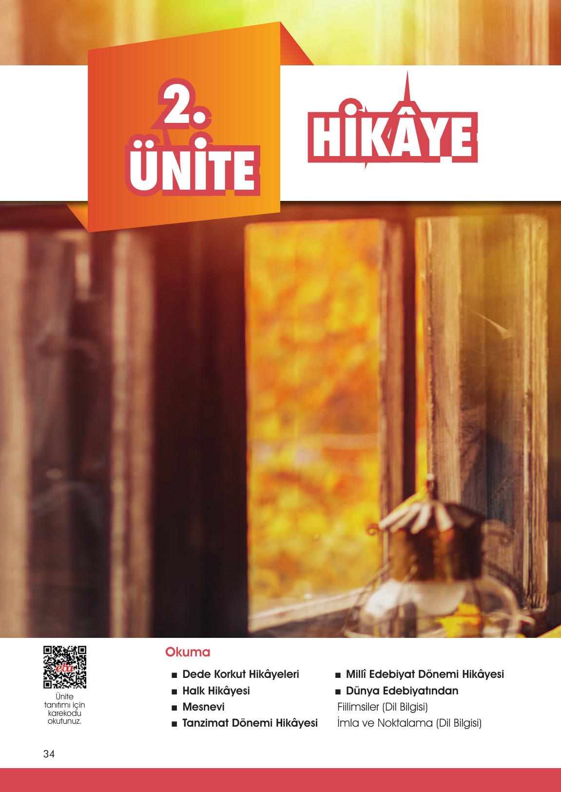 10. Sınıf Meb Yayınları Türk Dili Ve Edebiyatı Ders Kitabı Sayfa 34 Cevapları 10. Sınıf Meb Yayınları Türk Dili Ve Edebiyatı Ders Kitabı Sayfa 34 Cevapları