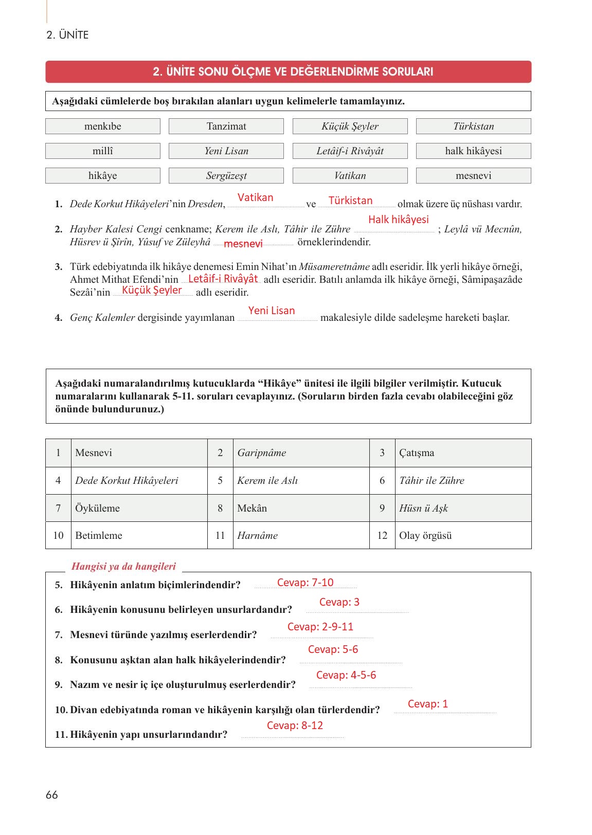 10. Sınıf Meb Yayınları Türk Dili Ve Edebiyatı Ders Kitabı Sayfa 66 Cevapları 10. Sınıf Meb Yayınları Türk Dili Ve Edebiyatı Ders Kitabı Sayfa 66 Cevapları