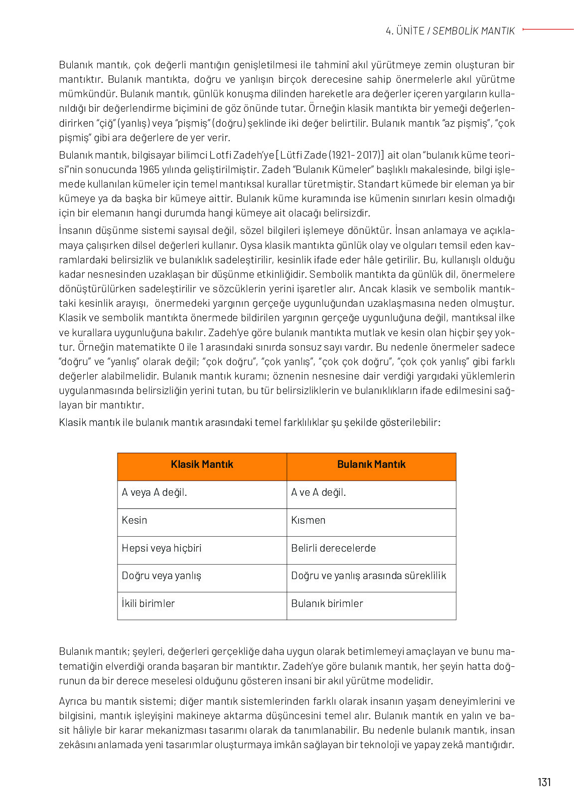 11-12. Sınıf Meb Yayınları Mantık Ders Kitabı Sayfa 131 Cevapları 11-12. Sınıf Meb Yayınları Mantık Ders Kitabı Sayfa 131 Cevapları