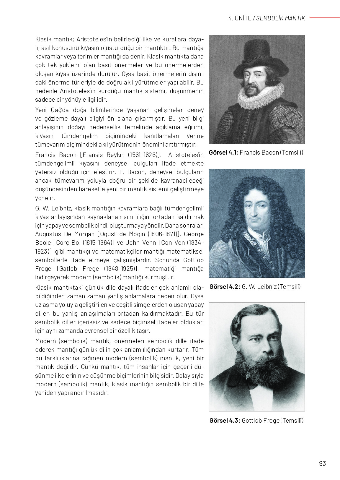 11-12. Sınıf Meb Yayınları Mantık Ders Kitabı Sayfa 93 Cevapları