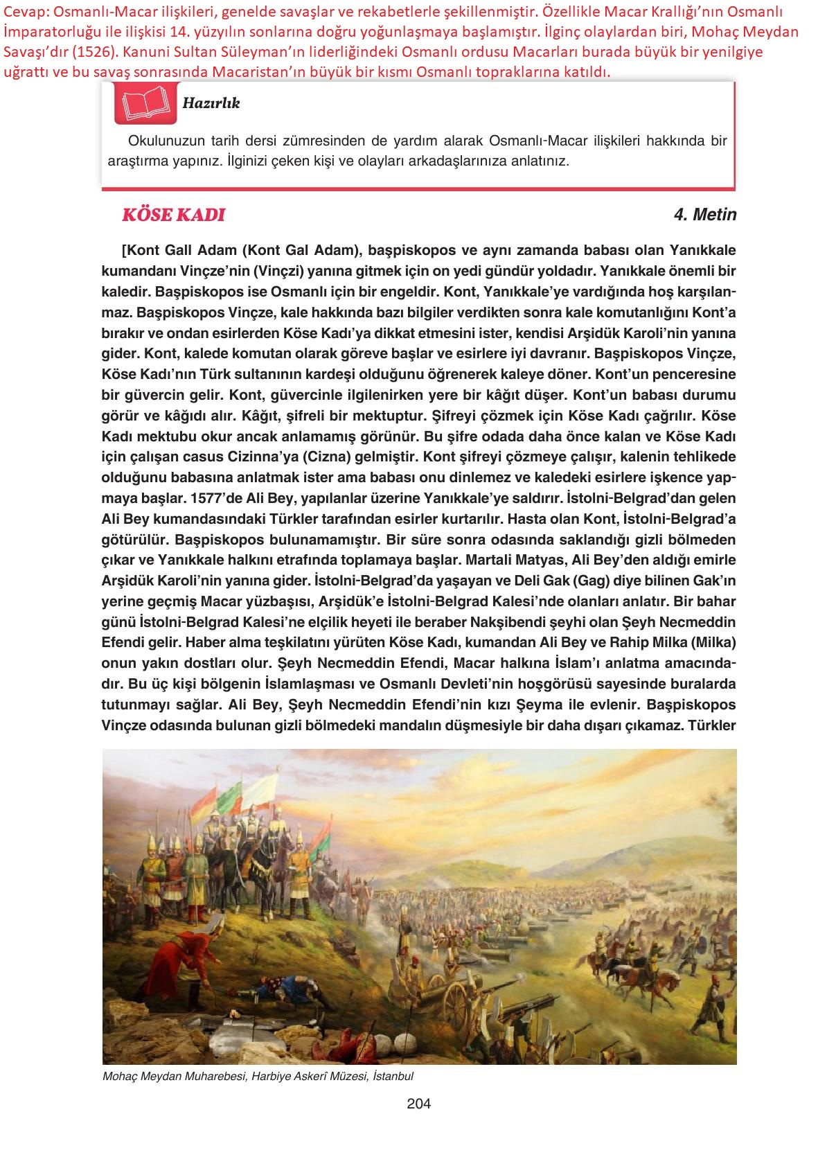 11. Sınıf Gizem Yayınları Türk Dili Ve Edebiyatı Ders Kitabı Sayfa 204 Cevapları 11. Sınıf Gizem Yayınları Türk Dili Ve Edebiyatı Ders Kitabı Sayfa 204 Cevapları