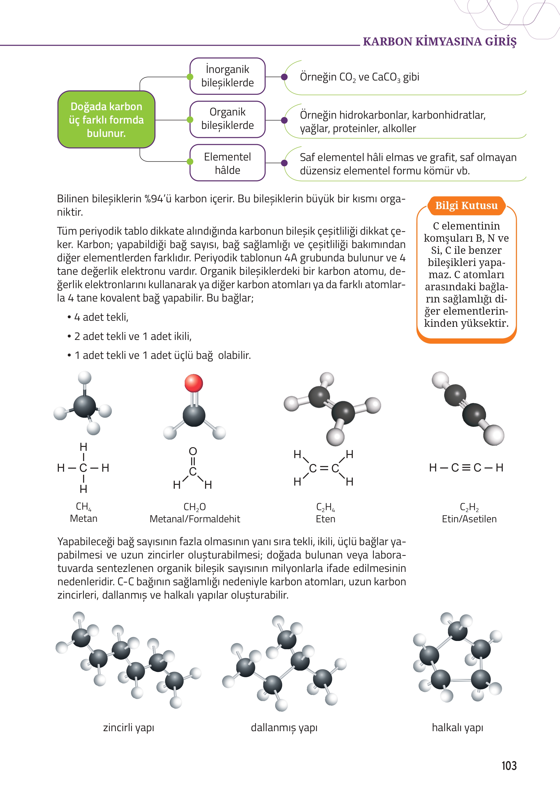 12. Sınıf Meb Yayınları Fen Lisesi Kimya Ders Kitabı Sayfa 103 Cevapları 12. Sınıf Meb Yayınları Fen Lisesi Kimya Ders Kitabı Sayfa 103 Cevapları
