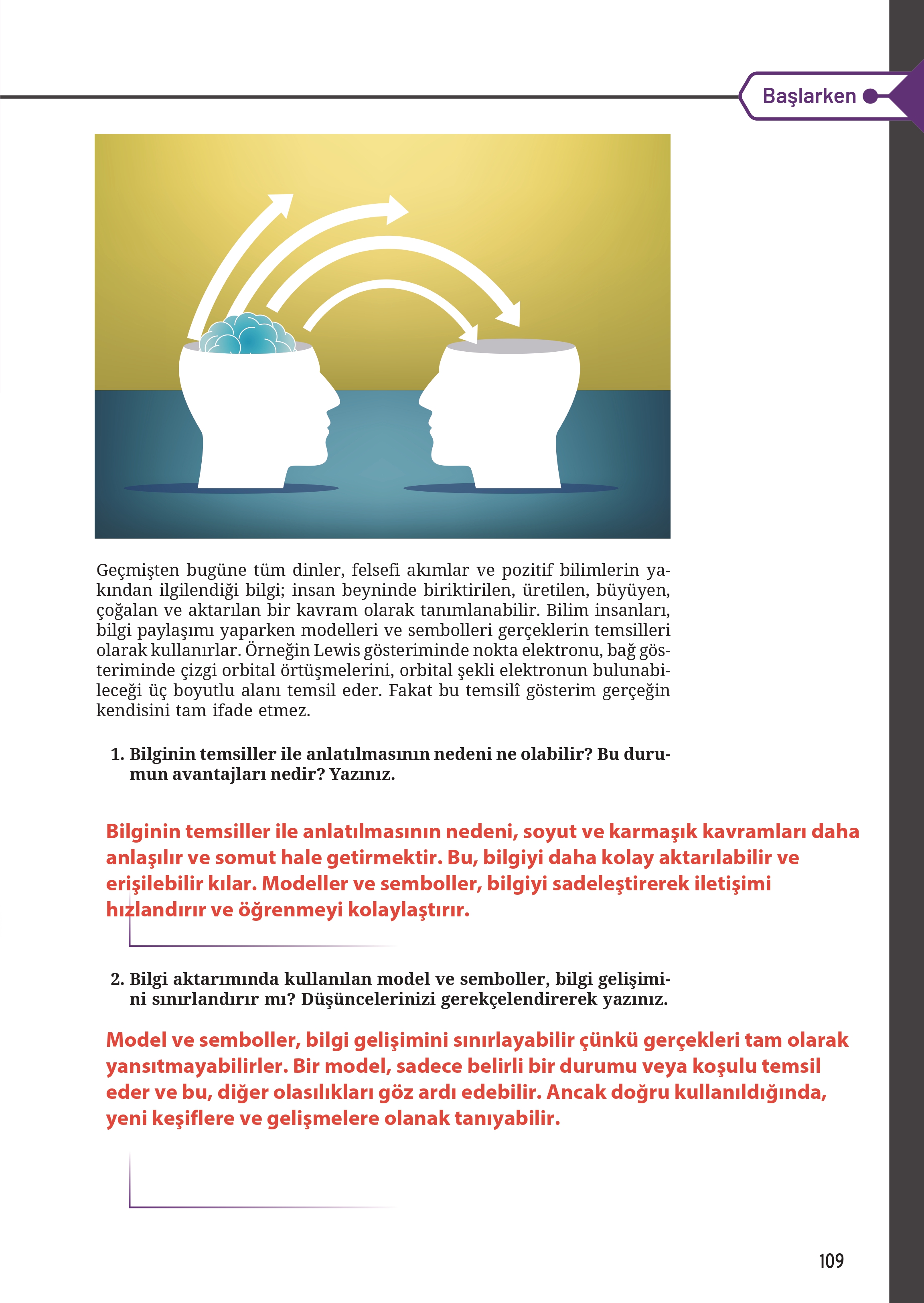 12. Sınıf Meb Yayınları Fen Lisesi Kimya Ders Kitabı Sayfa 109 Cevapları 12. Sınıf Meb Yayınları Fen Lisesi Kimya Ders Kitabı Sayfa 109 Cevapları