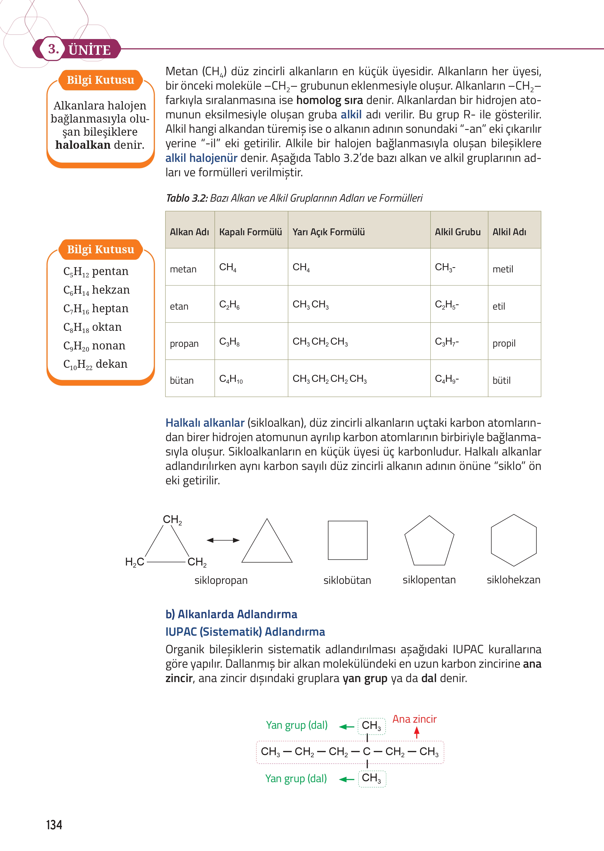 12. Sınıf Meb Yayınları Fen Lisesi Kimya Ders Kitabı Sayfa 134 Cevapları 12. Sınıf Meb Yayınları Fen Lisesi Kimya Ders Kitabı Sayfa 134 Cevapları