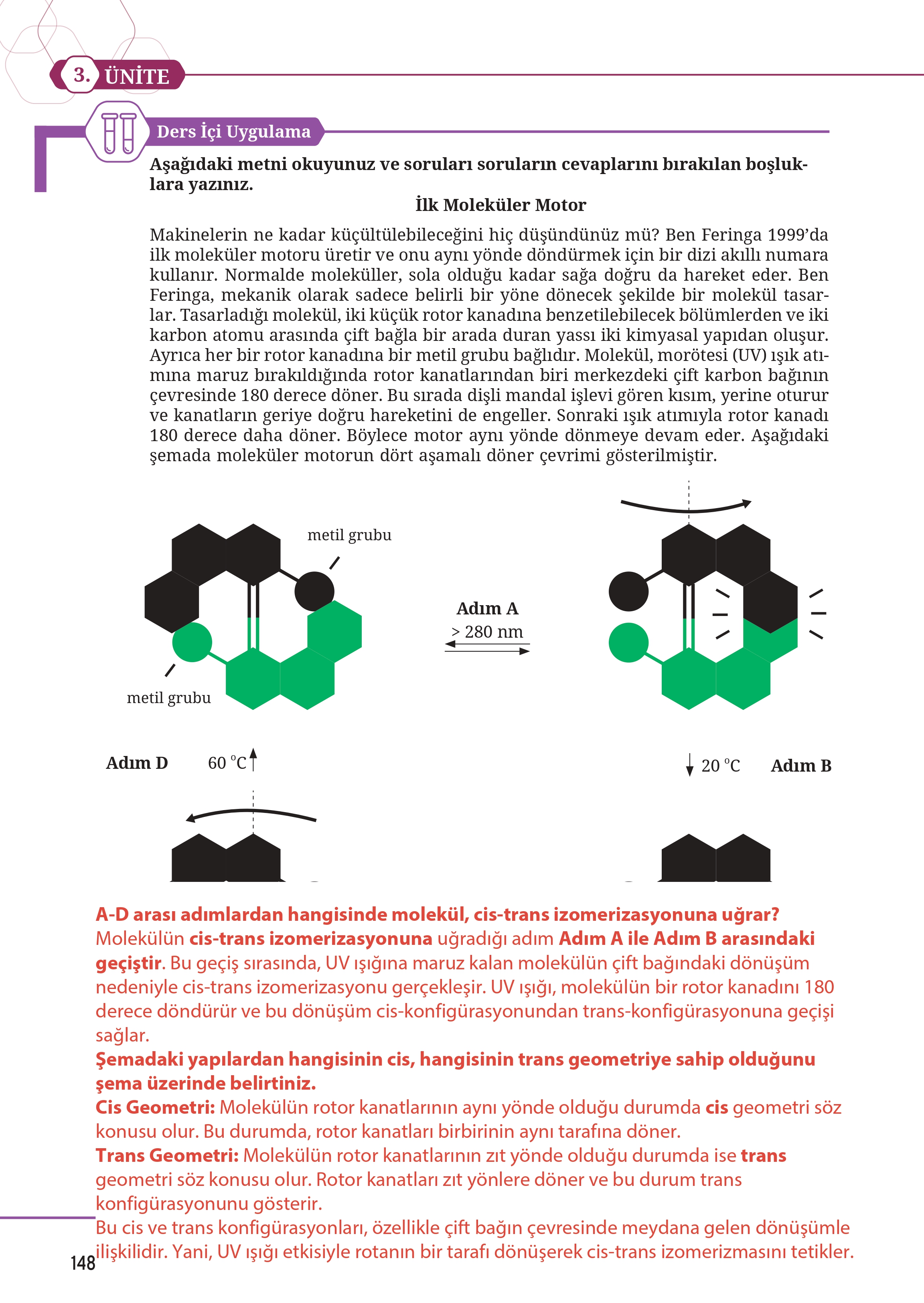 12. Sınıf Meb Yayınları Fen Lisesi Kimya Ders Kitabı Sayfa 148 Cevapları 12. Sınıf Meb Yayınları Fen Lisesi Kimya Ders Kitabı Sayfa 148 Cevapları