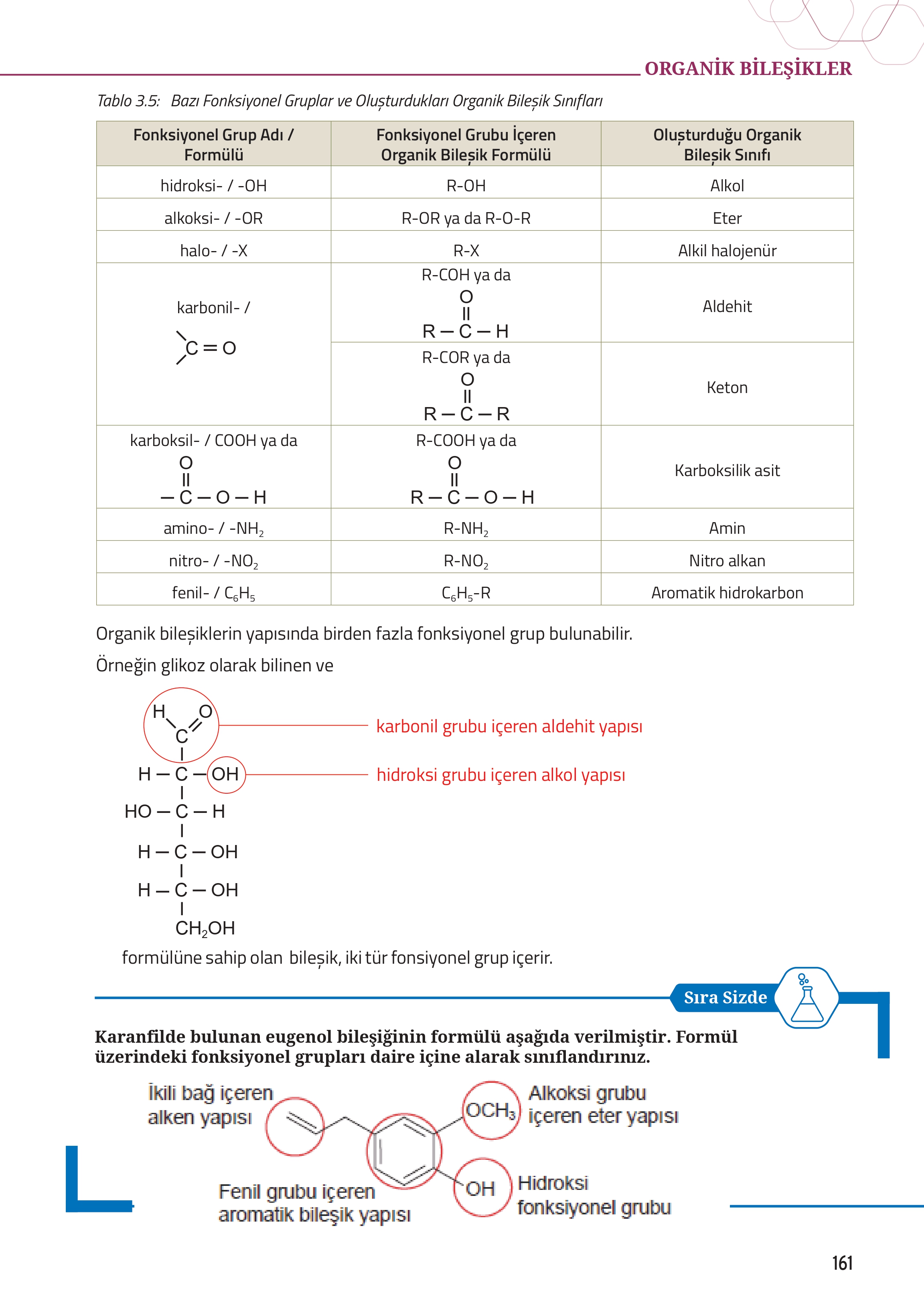 12. Sınıf Meb Yayınları Fen Lisesi Kimya Ders Kitabı Sayfa 161 Cevapları 12. Sınıf Meb Yayınları Fen Lisesi Kimya Ders Kitabı Sayfa 161 Cevapları
