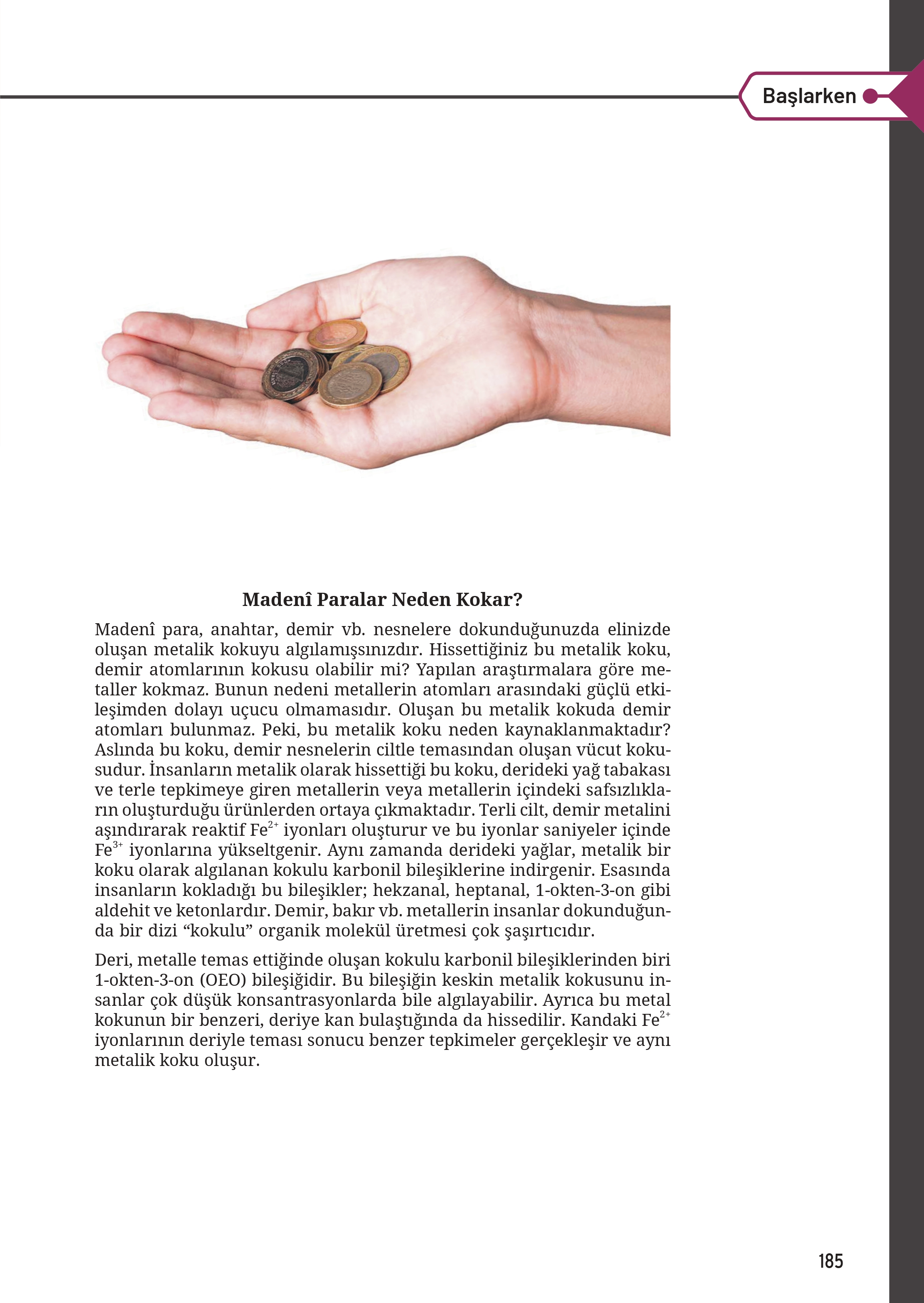 12. Sınıf Meb Yayınları Fen Lisesi Kimya Ders Kitabı Sayfa 185 Cevapları 12. Sınıf Meb Yayınları Fen Lisesi Kimya Ders Kitabı Sayfa 185 Cevapları