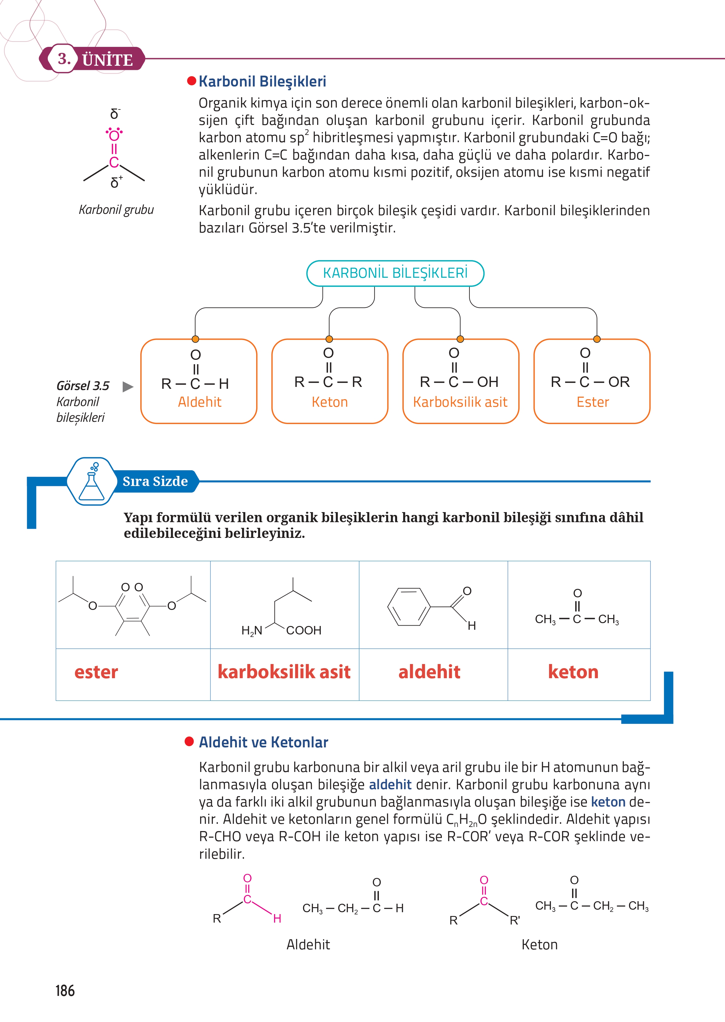 12. Sınıf Meb Yayınları Fen Lisesi Kimya Ders Kitabı Sayfa 186 Cevapları 12. Sınıf Meb Yayınları Fen Lisesi Kimya Ders Kitabı Sayfa 186 Cevapları