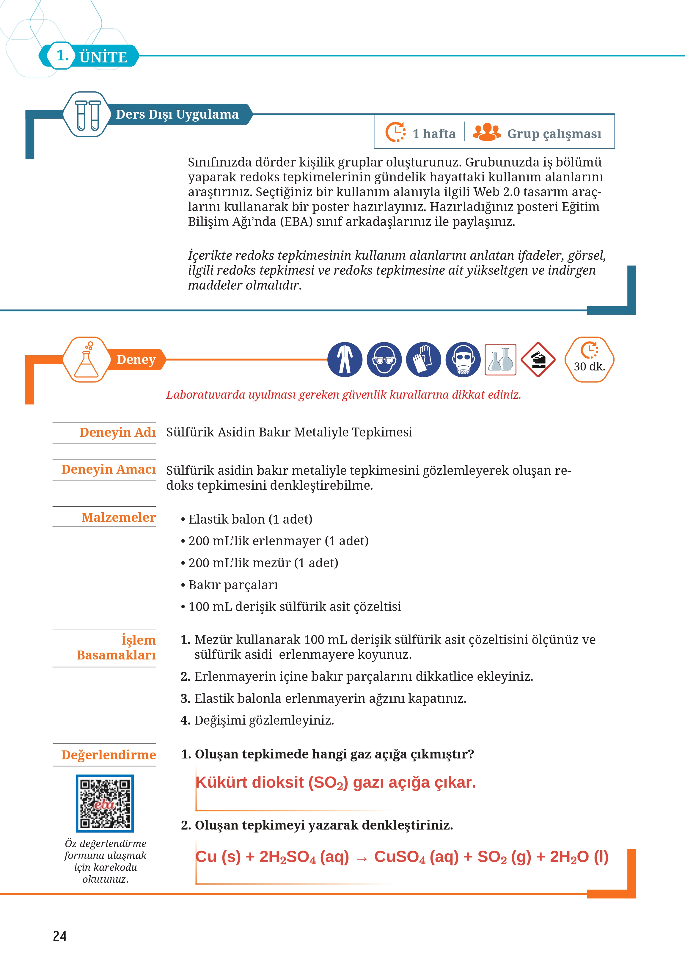 12. Sınıf Meb Yayınları Fen Lisesi Kimya Ders Kitabı Sayfa 24 Cevapları 12. Sınıf Meb Yayınları Fen Lisesi Kimya Ders Kitabı Sayfa 24 Cevapları