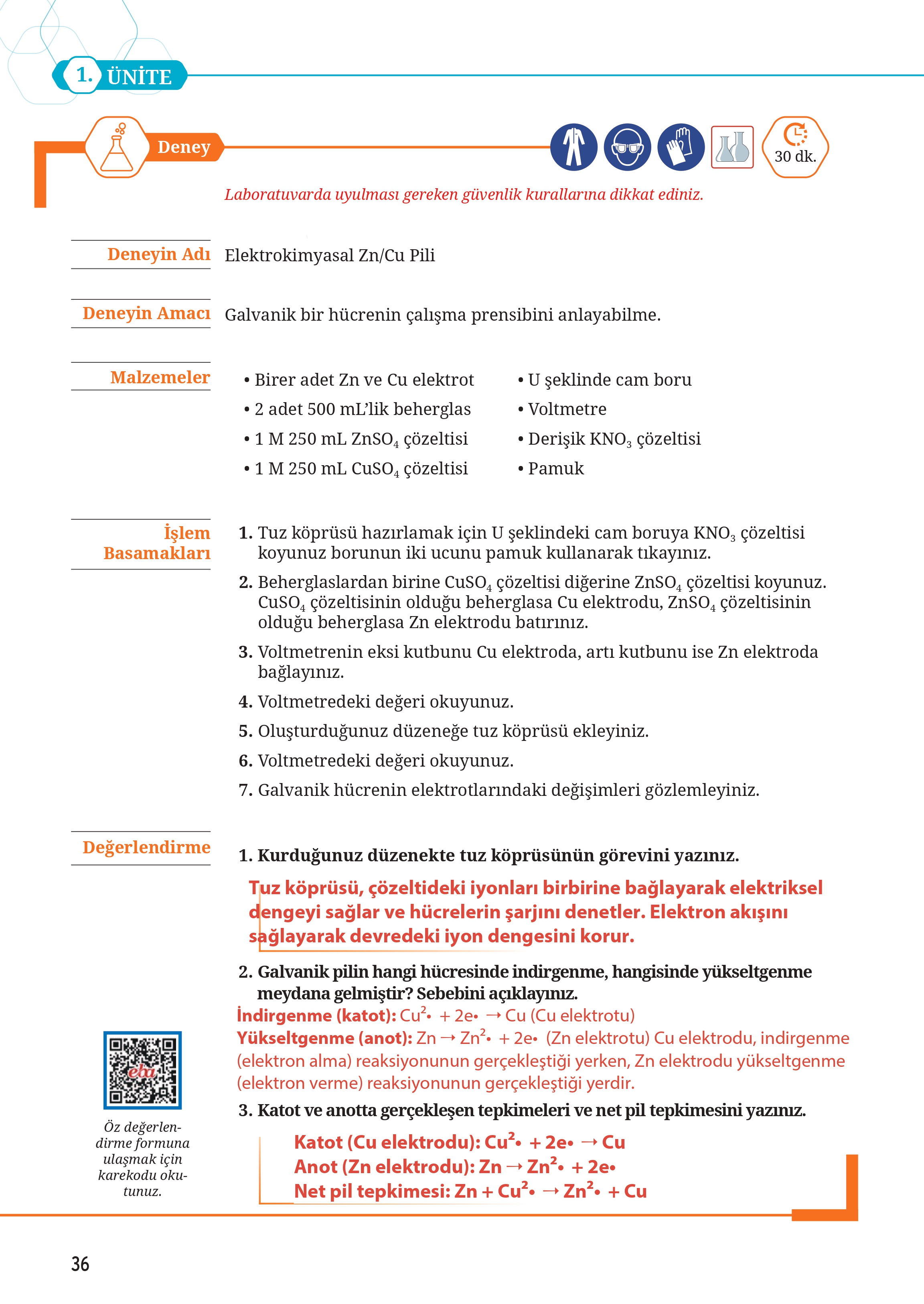 12. Sınıf Meb Yayınları Fen Lisesi Kimya Ders Kitabı Sayfa 36 Cevapları 12. Sınıf Meb Yayınları Fen Lisesi Kimya Ders Kitabı Sayfa 36 Cevapları