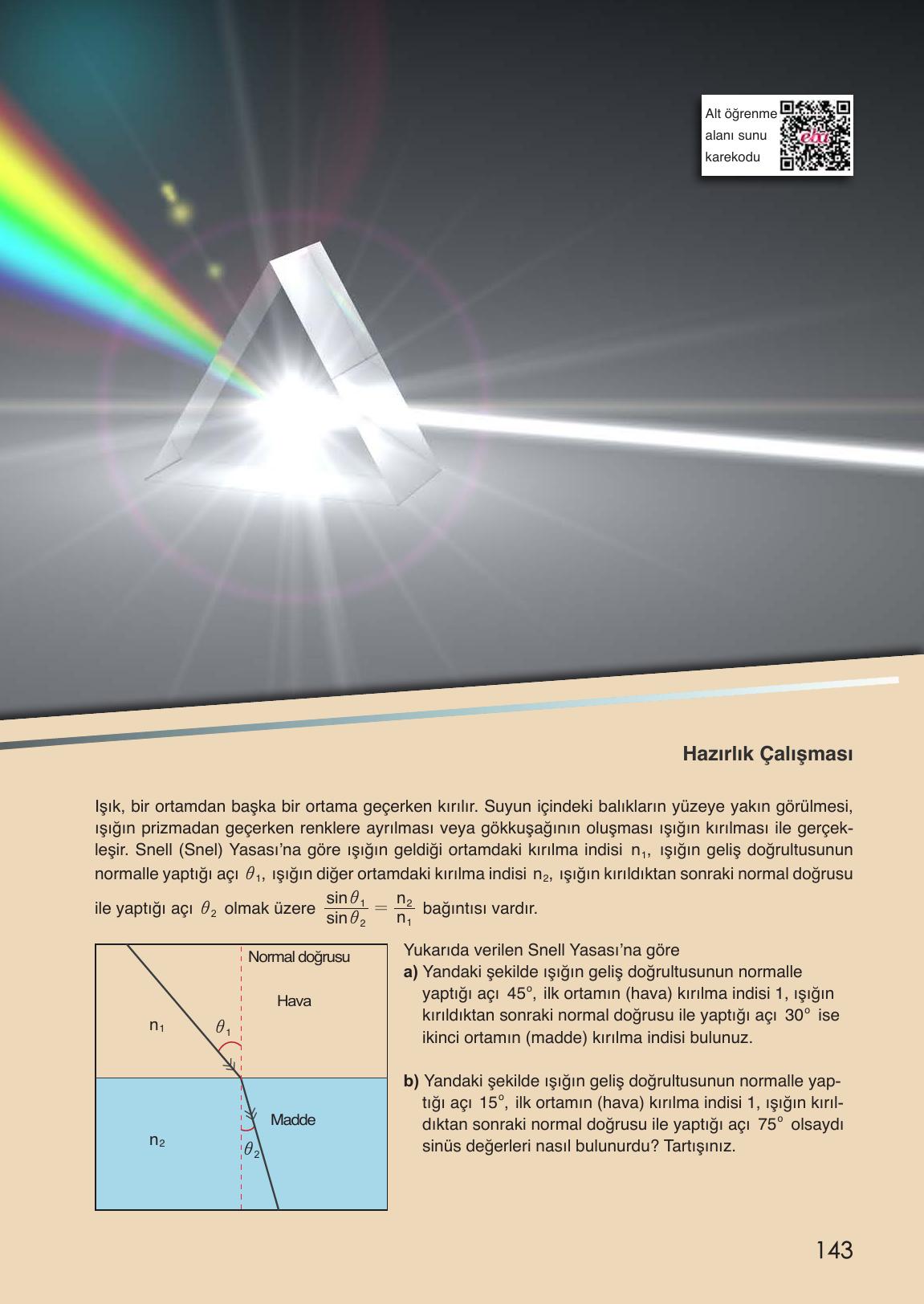 12. Sınıf Meb Yayınları Matematik Ders Kitabı Sayfa 143 Cevapları