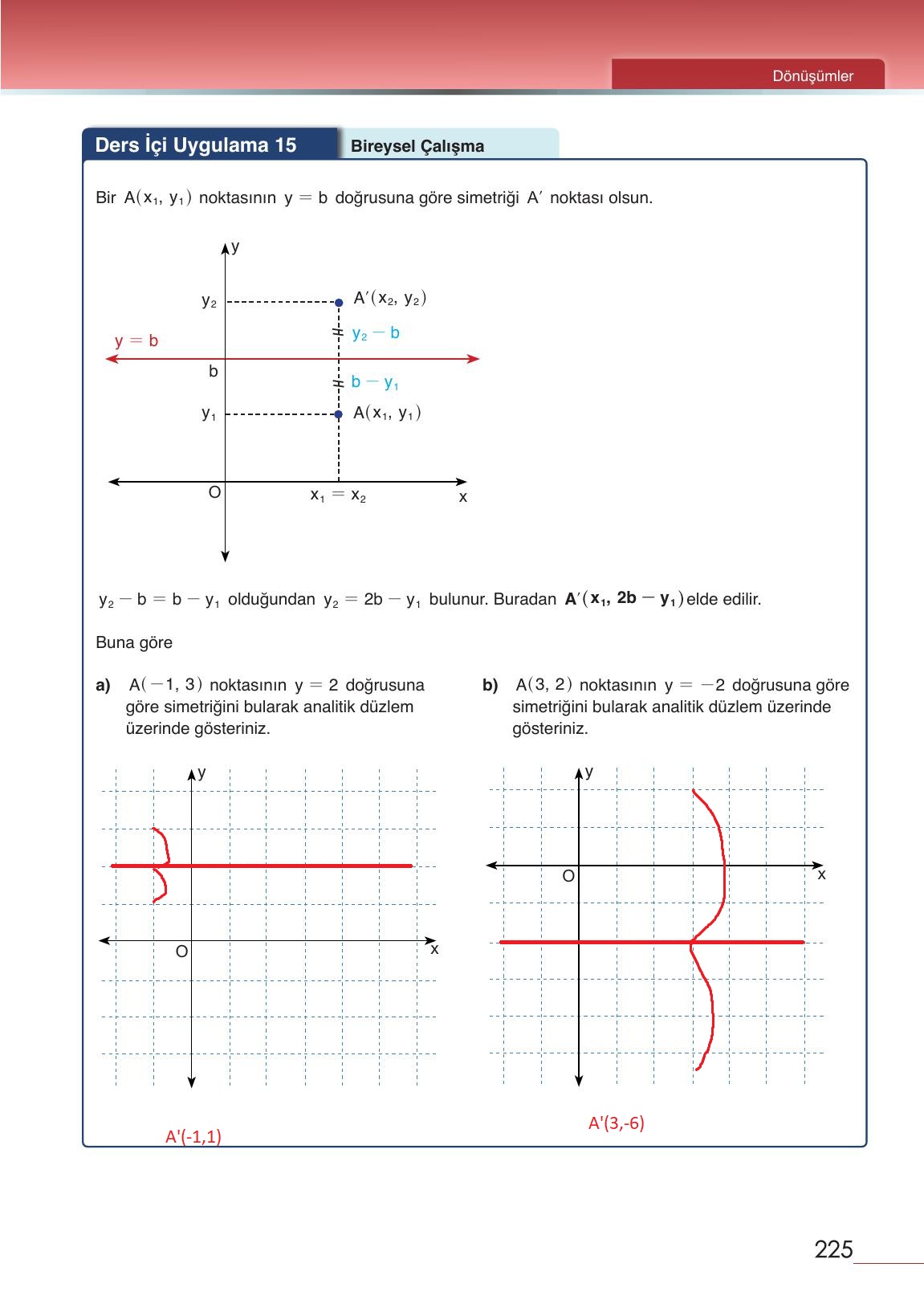 12. Sınıf Meb Yayınları Matematik Ders Kitabı Sayfa 225 Cevapları