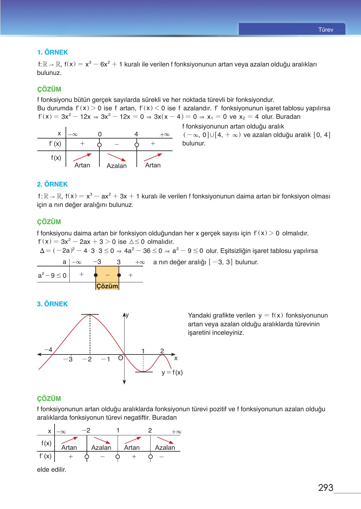 12. Sınıf Meb Yayınları Matematik Ders Kitabı Sayfa 293 Cevapları