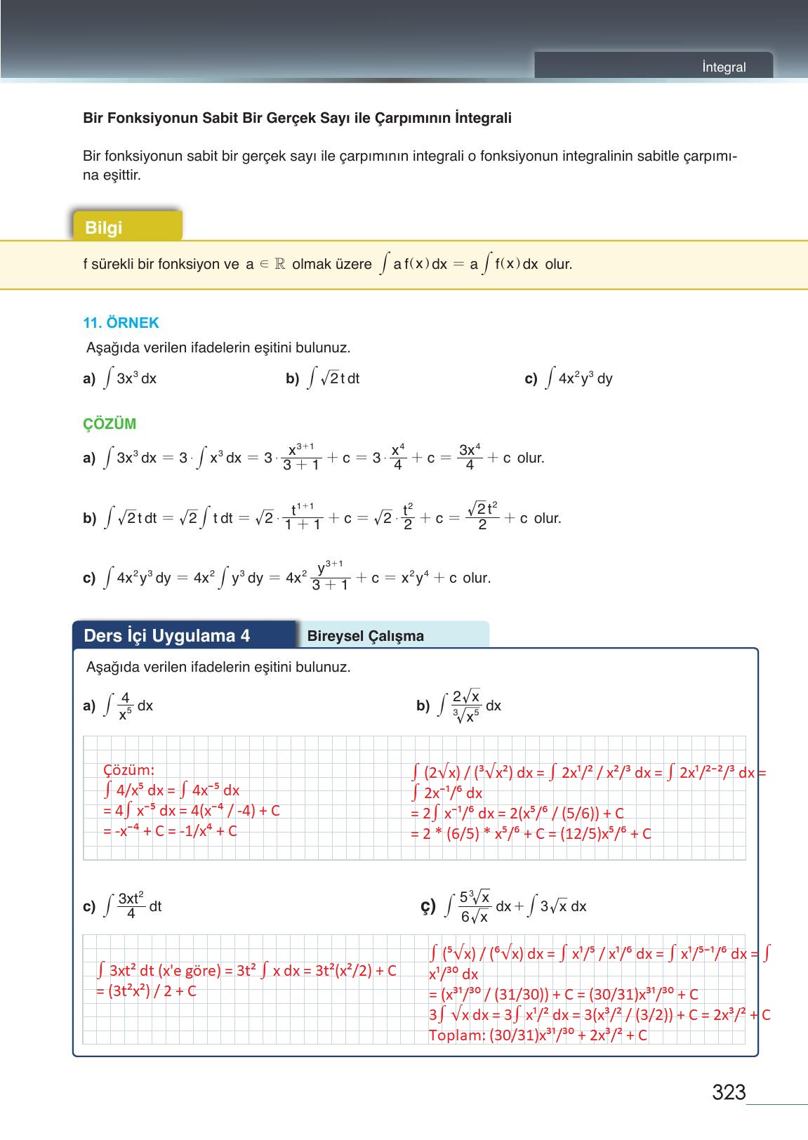 12. Sınıf Meb Yayınları Matematik Ders Kitabı Sayfa 323 Cevapları 12. Sınıf Meb Yayınları Matematik Ders Kitabı Sayfa 323 Cevapları