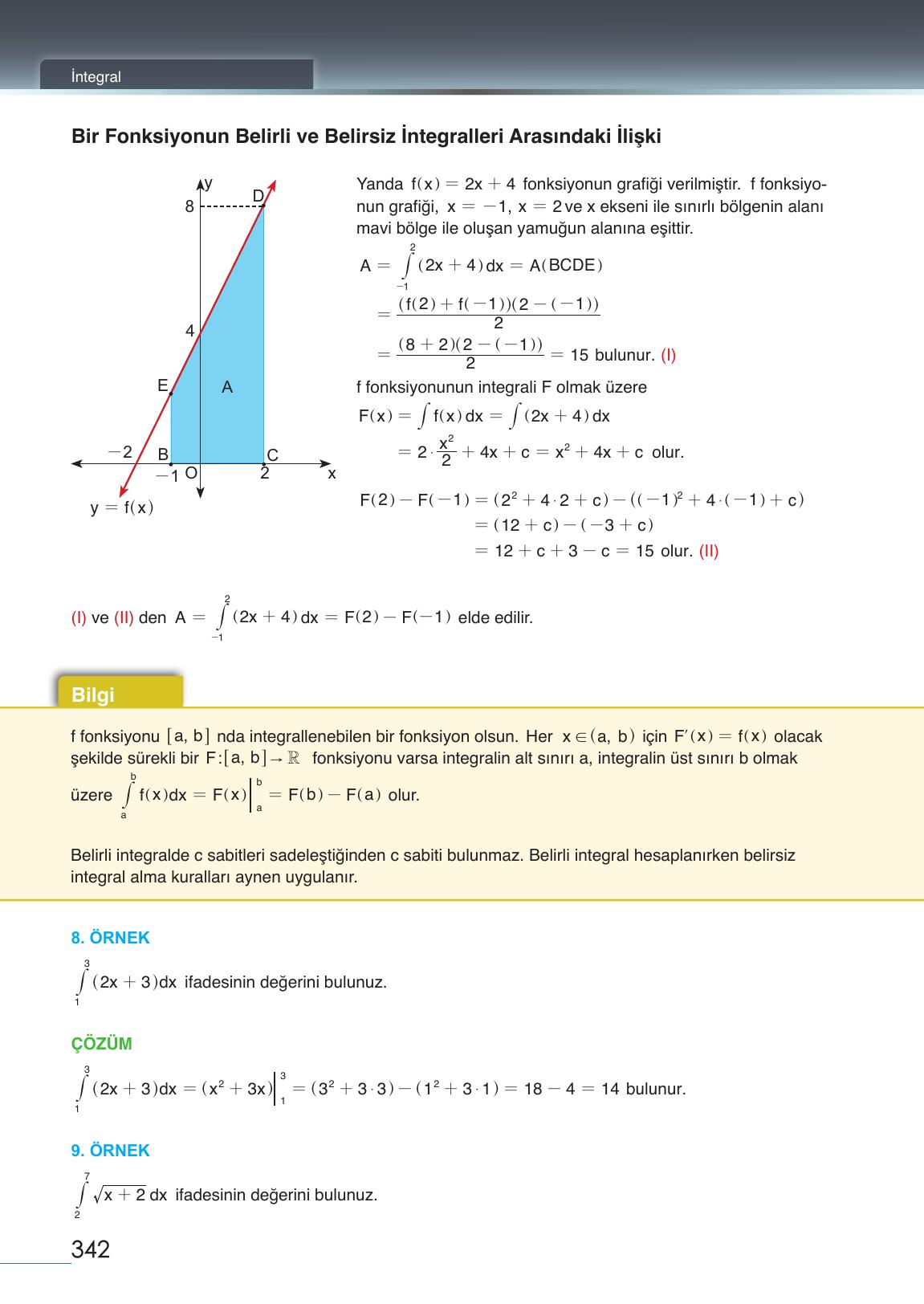 12. Sınıf Meb Yayınları Matematik Ders Kitabı Sayfa 342 Cevapları