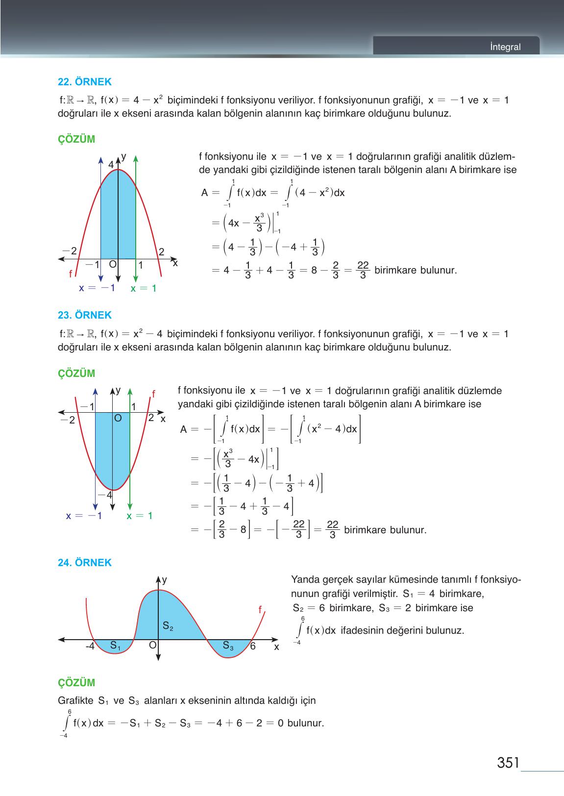 12. Sınıf Meb Yayınları Matematik Ders Kitabı Sayfa 351 Cevapları