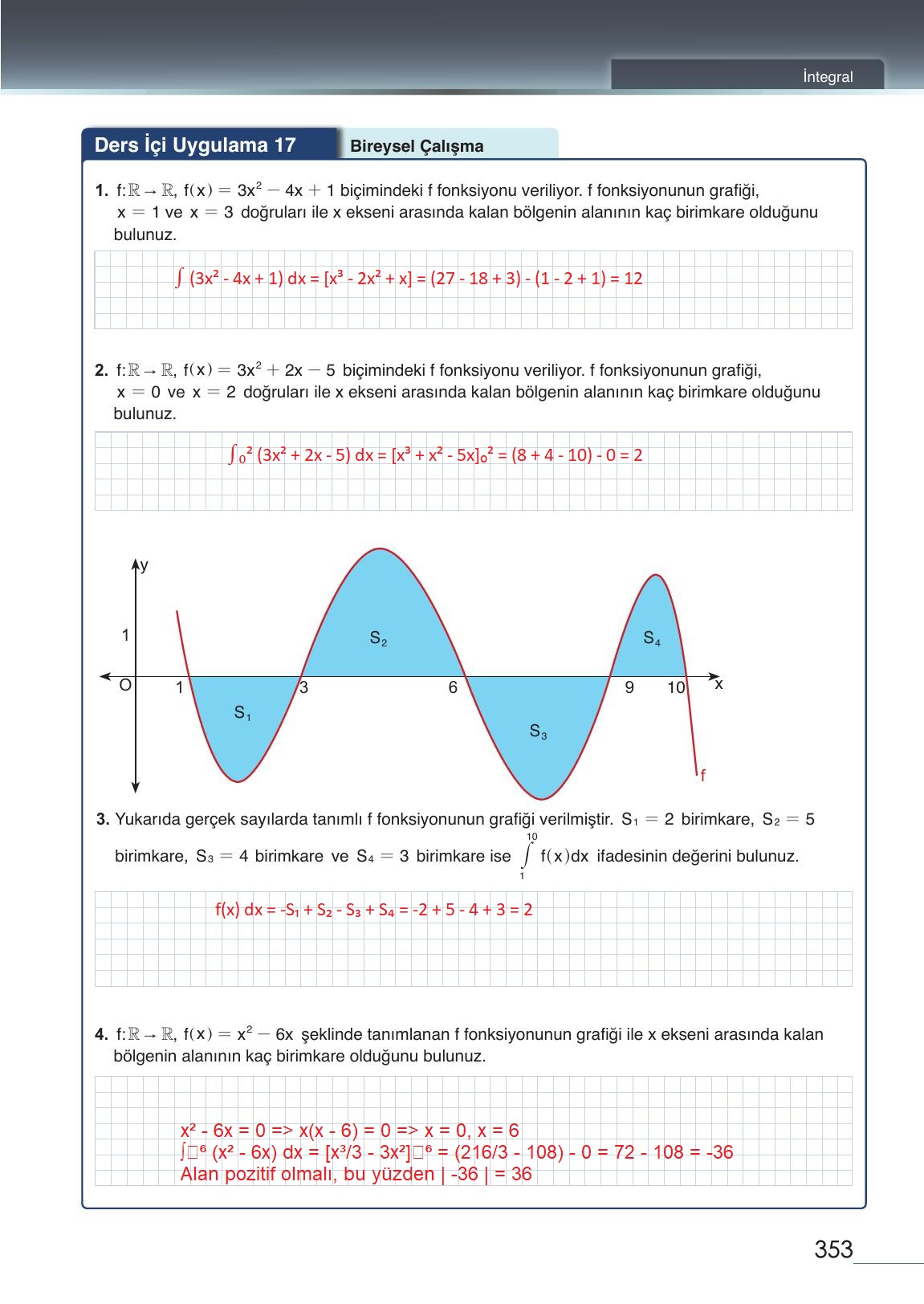 12. Sınıf Meb Yayınları Matematik Ders Kitabı Sayfa 353 Cevapları 12. Sınıf Meb Yayınları Matematik Ders Kitabı Sayfa 353 Cevapları