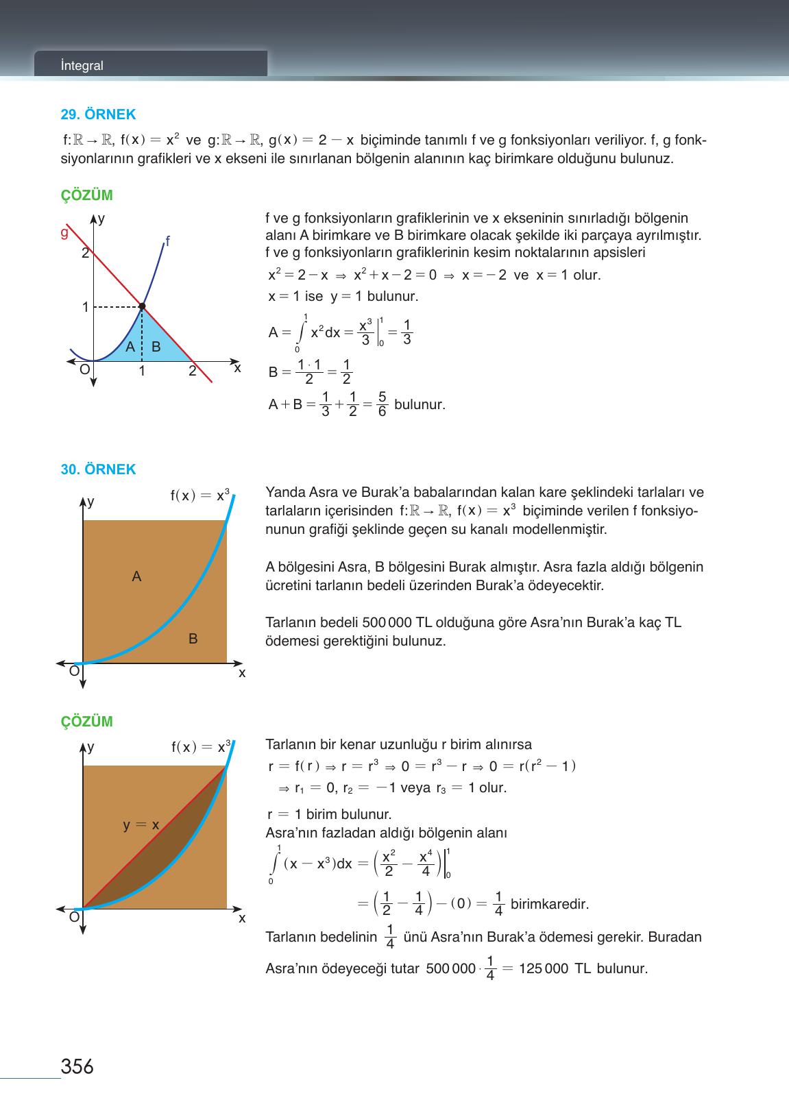 12. Sınıf Meb Yayınları Matematik Ders Kitabı Sayfa 356 Cevapları