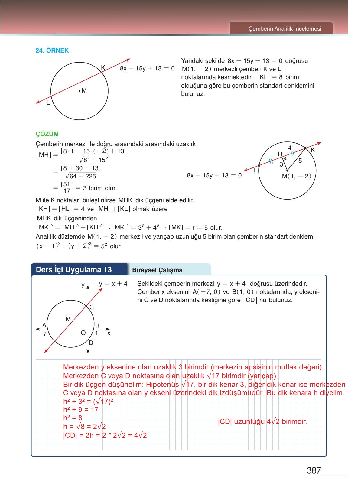 12. Sınıf Meb Yayınları Matematik Ders Kitabı Sayfa 387 Cevapları