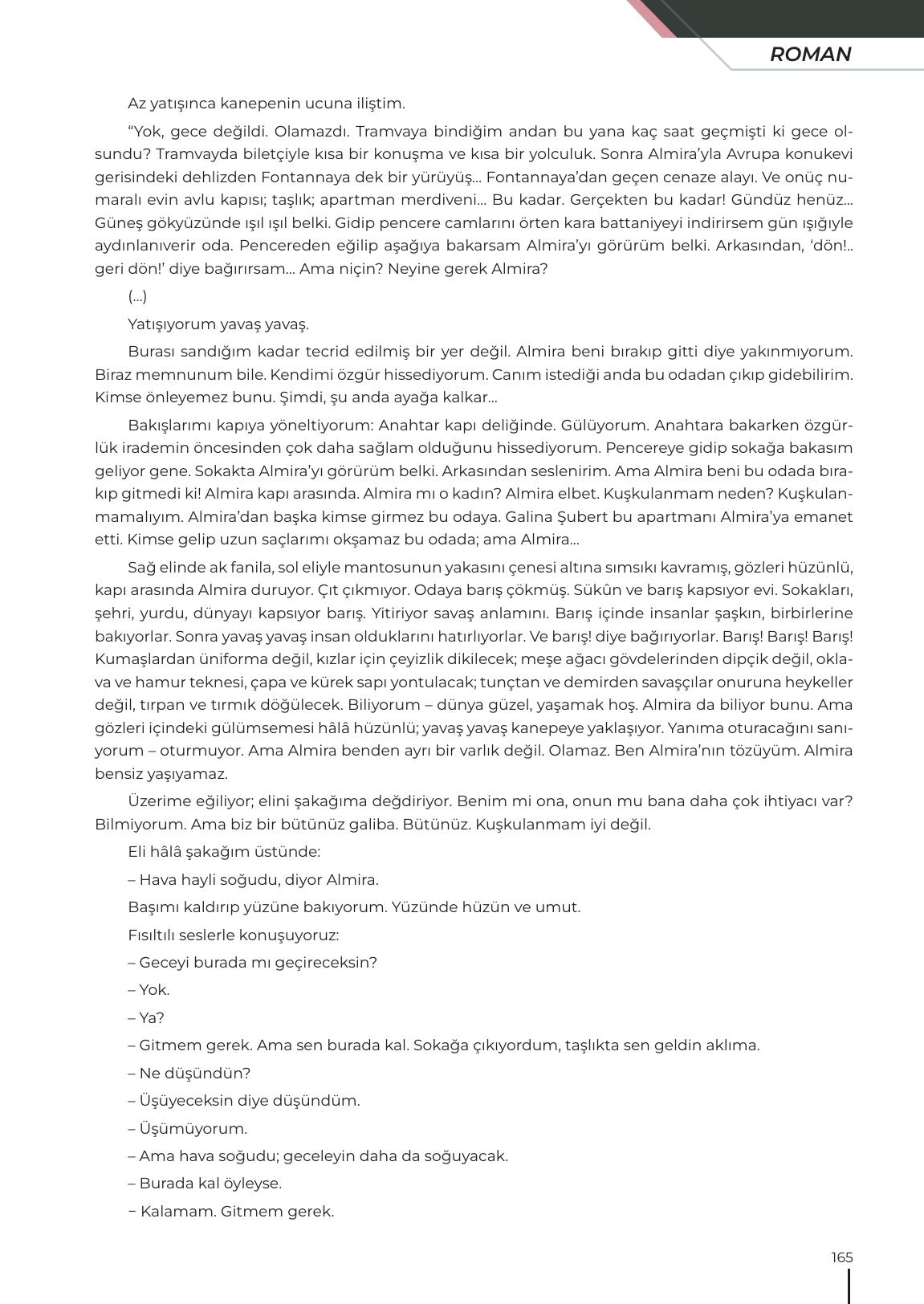 12. Sınıf Meb Yayınları Türk Dili Ve Edebiyatı Ders Kitabı Sayfa 165 Cevapları 12. Sınıf Meb Yayınları Türk Dili Ve Edebiyatı Ders Kitabı Sayfa 165 Cevapları