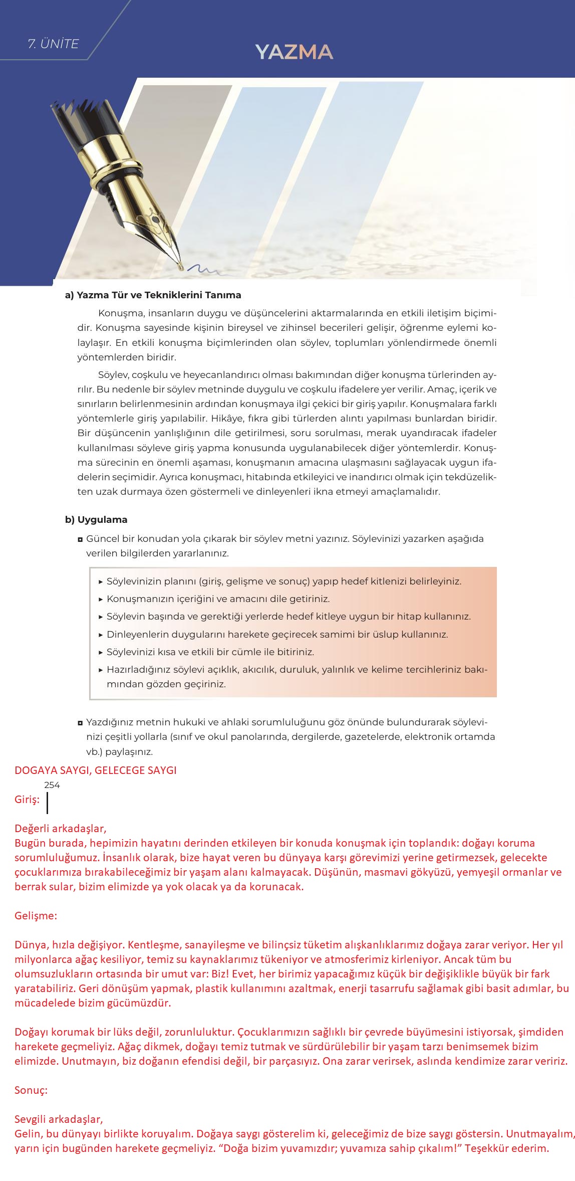 12. Sınıf Meb Yayınları Türk Dili Ve Edebiyatı Ders Kitabı Sayfa 254 Cevapları