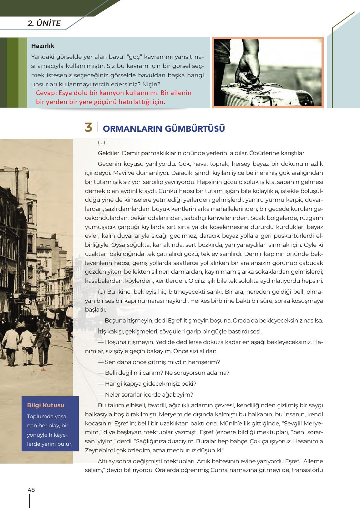 12. Sınıf Meb Yayınları Türk Dili Ve Edebiyatı Ders Kitabı Sayfa 48 Cevapları 12. Sınıf Meb Yayınları Türk Dili Ve Edebiyatı Ders Kitabı Sayfa 48 Cevapları
