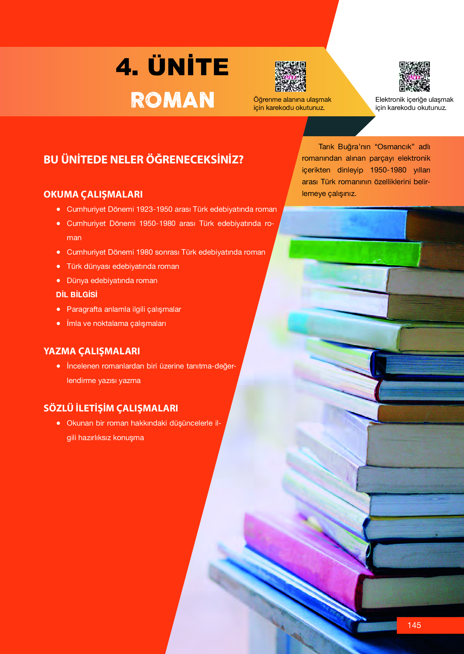 12. Sınıf Melis Yayınları Türk Dili Ve Edebiyatı Ders Kitabı Sayfa 145 Cevapları