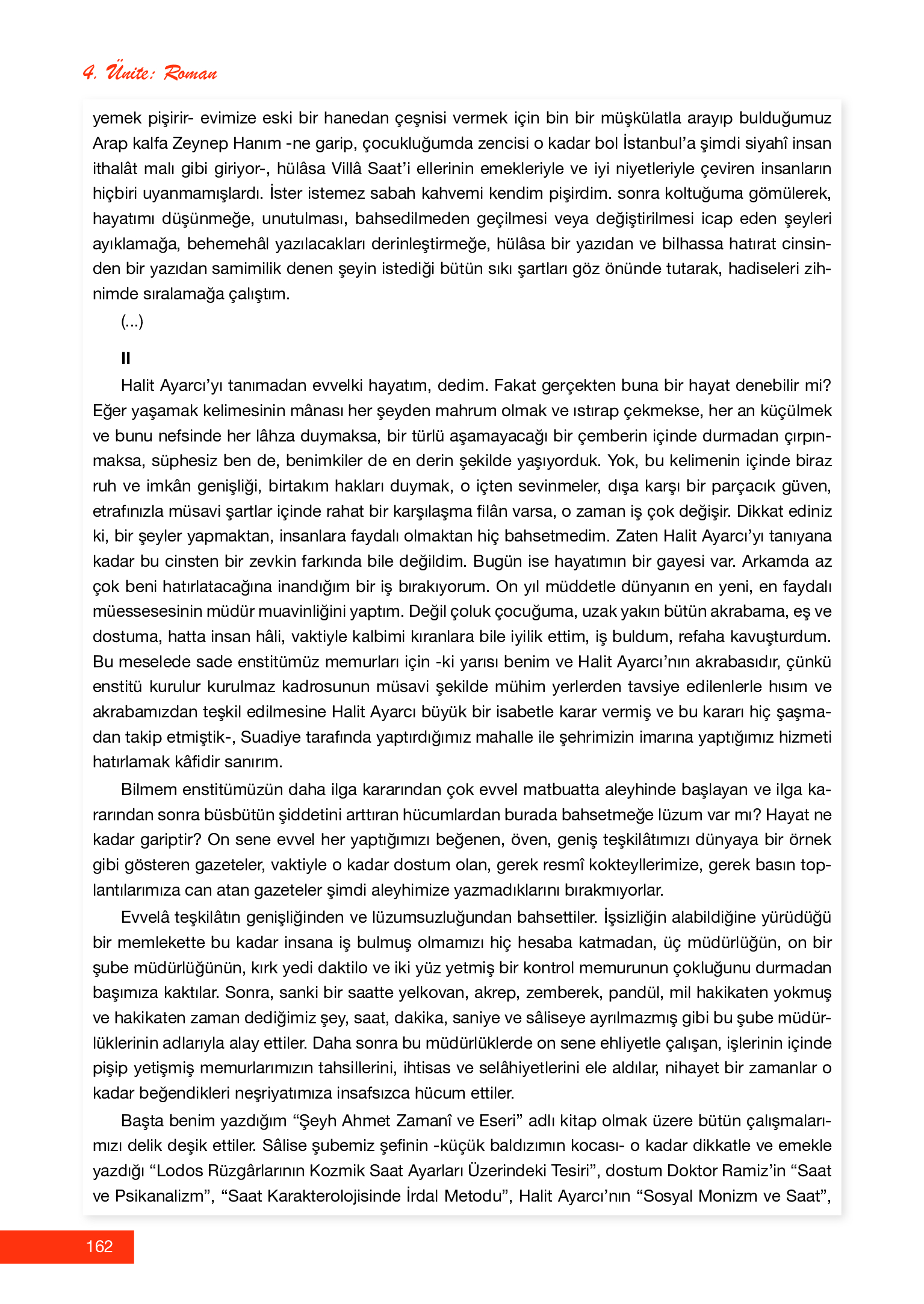 12. Sınıf Melis Yayınları Türk Dili Ve Edebiyatı Ders Kitabı Sayfa 162 Cevapları
