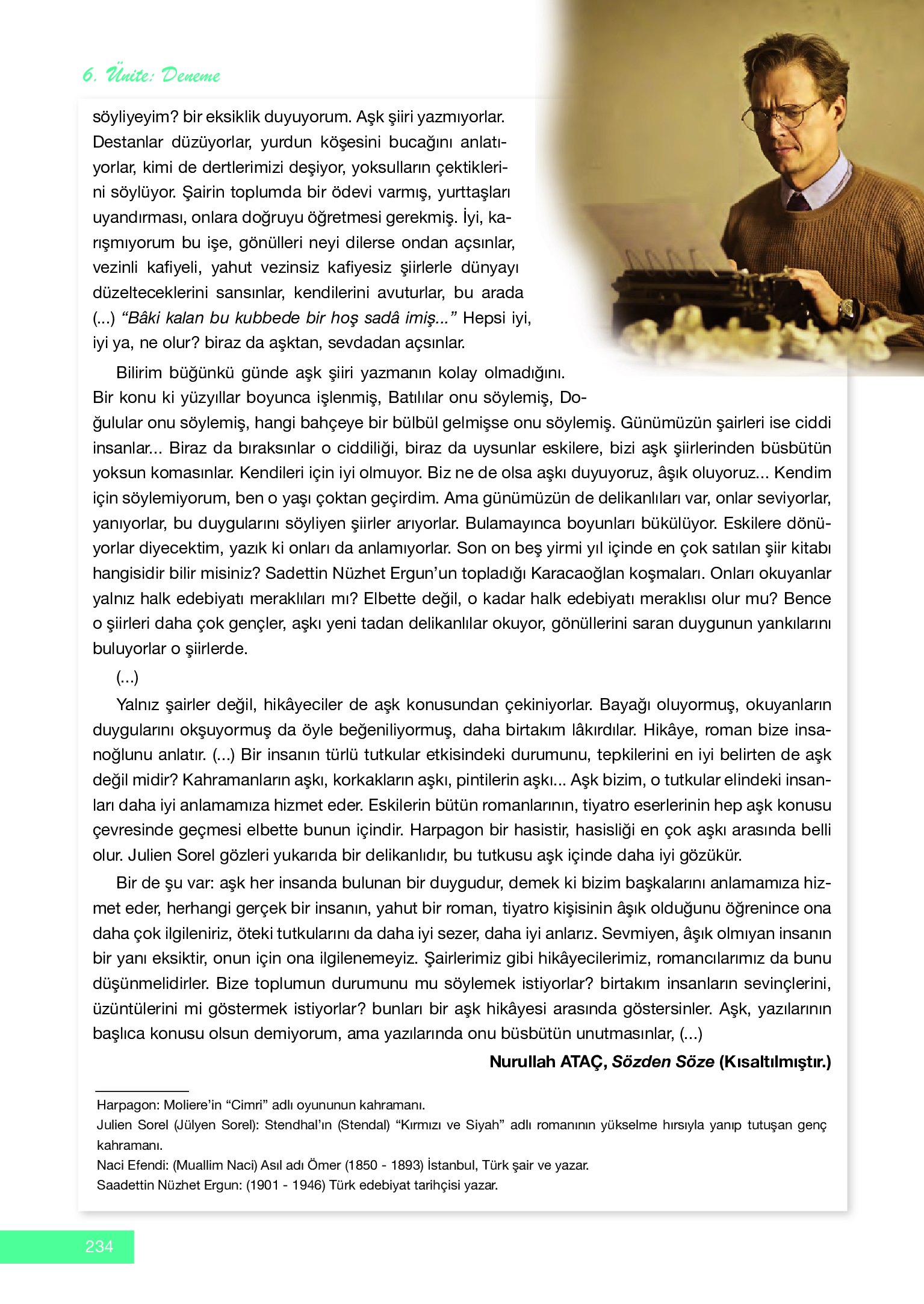 12. Sınıf Melis Yayınları Türk Dili Ve Edebiyatı Ders Kitabı Sayfa 234 Cevapları 12. Sınıf Melis Yayınları Türk Dili Ve Edebiyatı Ders Kitabı Sayfa 234 Cevapları